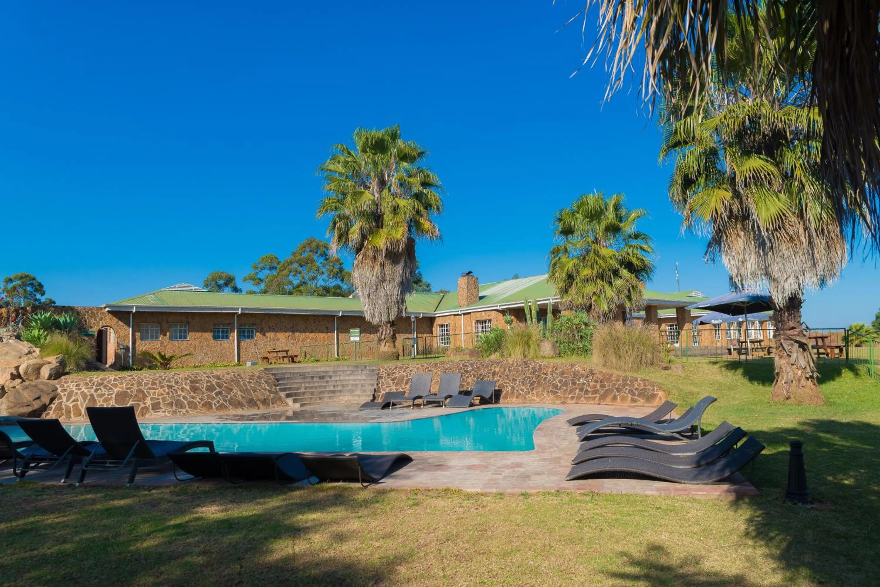 Swimming pool in Game Haven Lodge