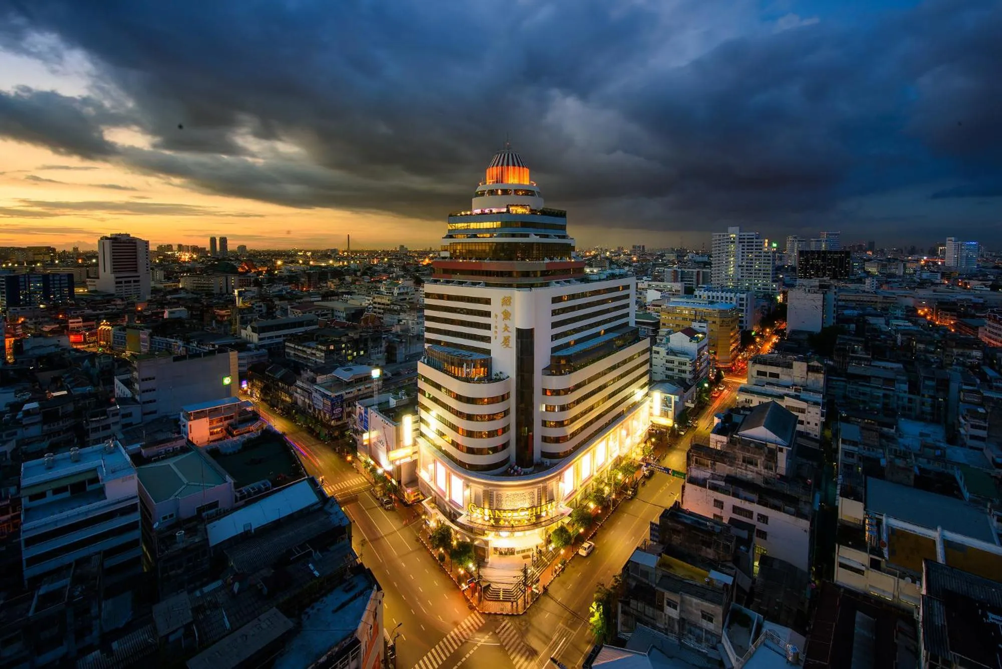 Property building in Grand China Bangkok