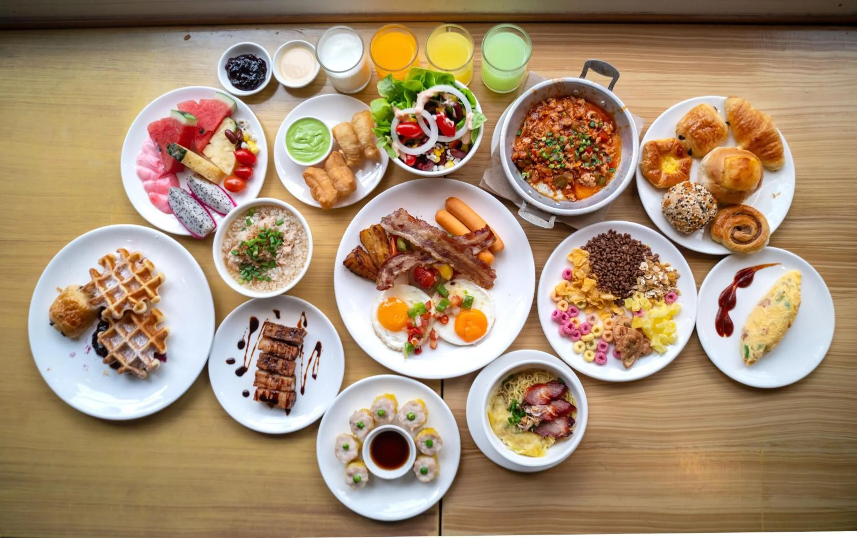 Breakfast in Grand China Bangkok