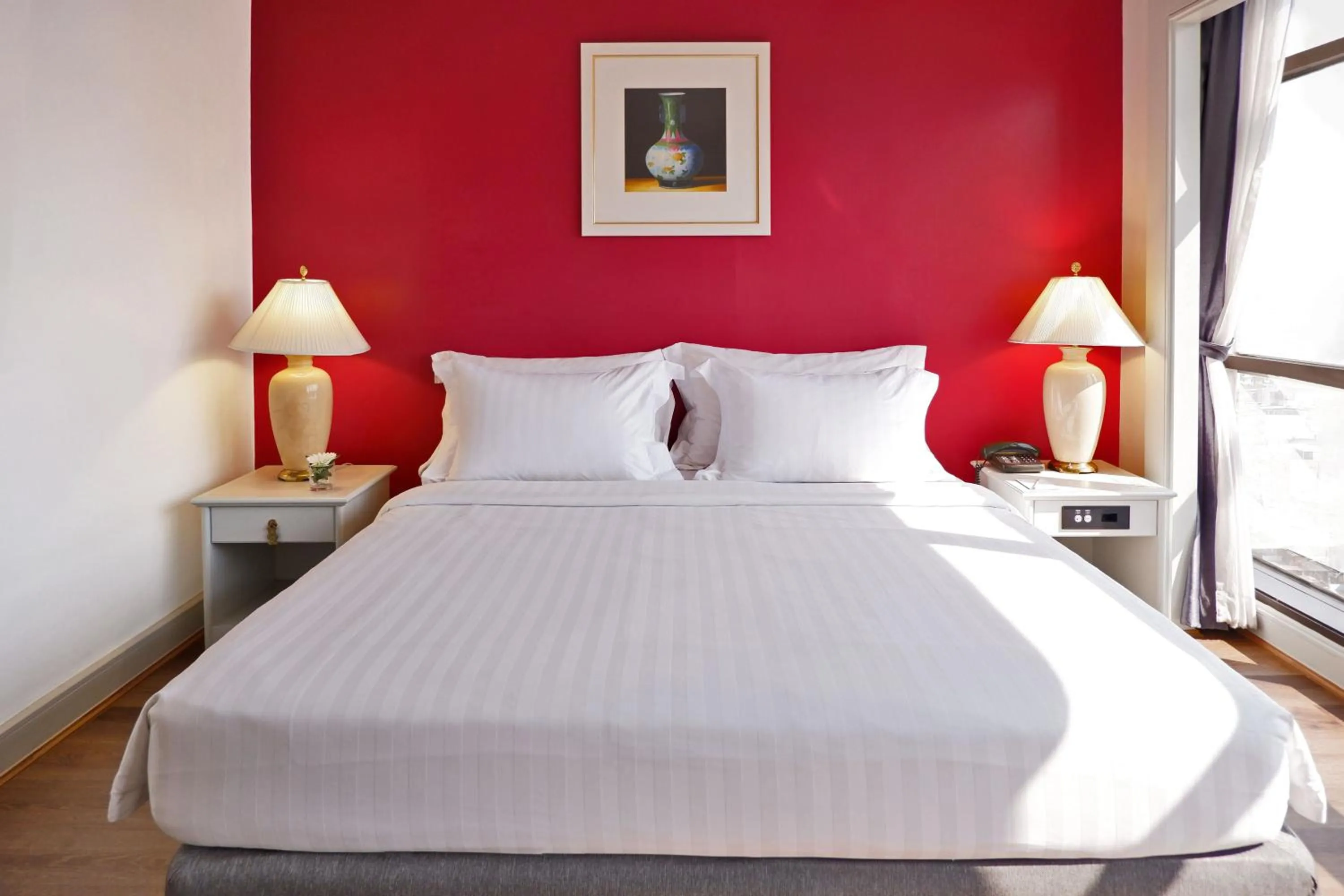 Bed in Grand China Bangkok