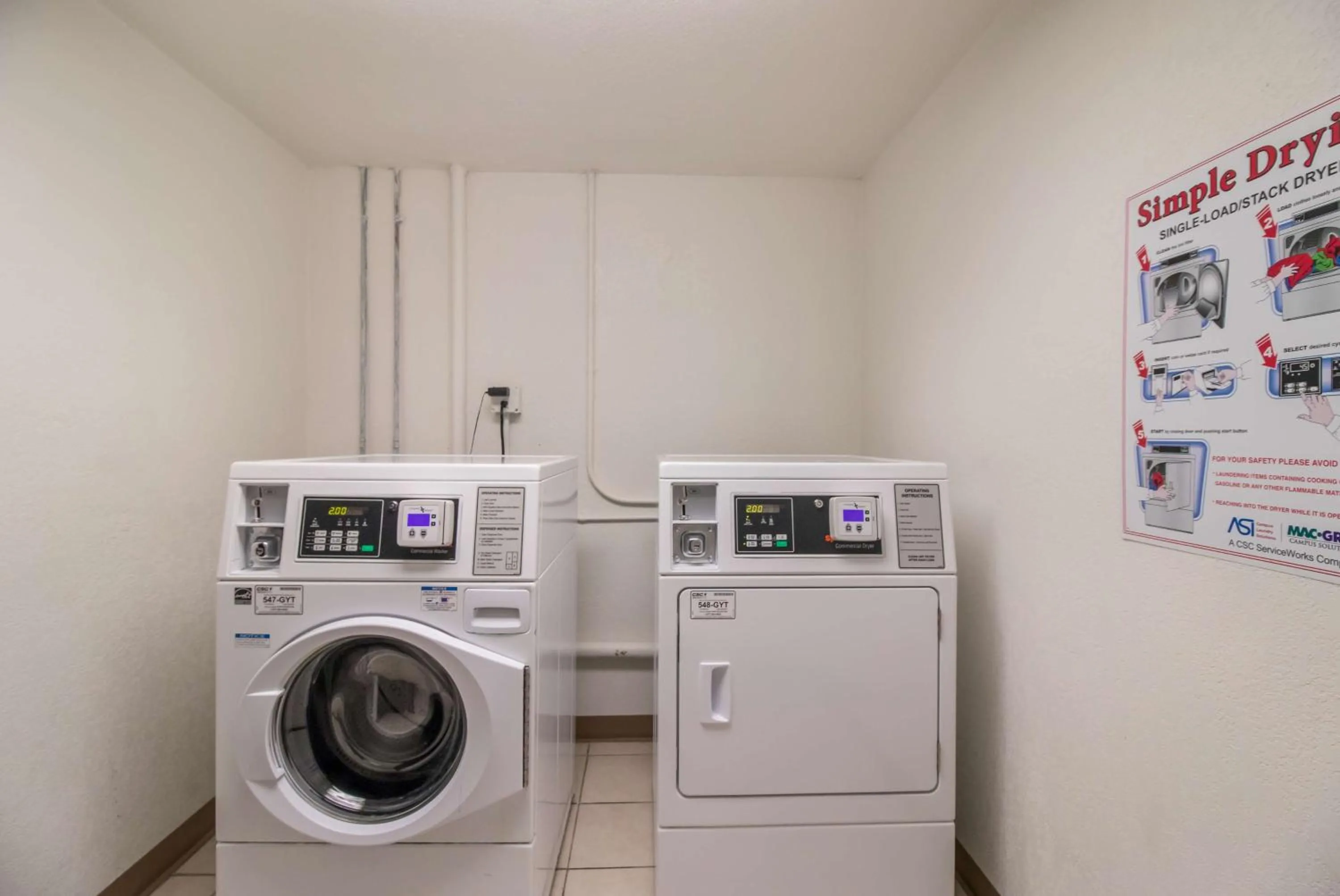 laundry in Motel 6-Fargo, ND - West Acres - North Fargo