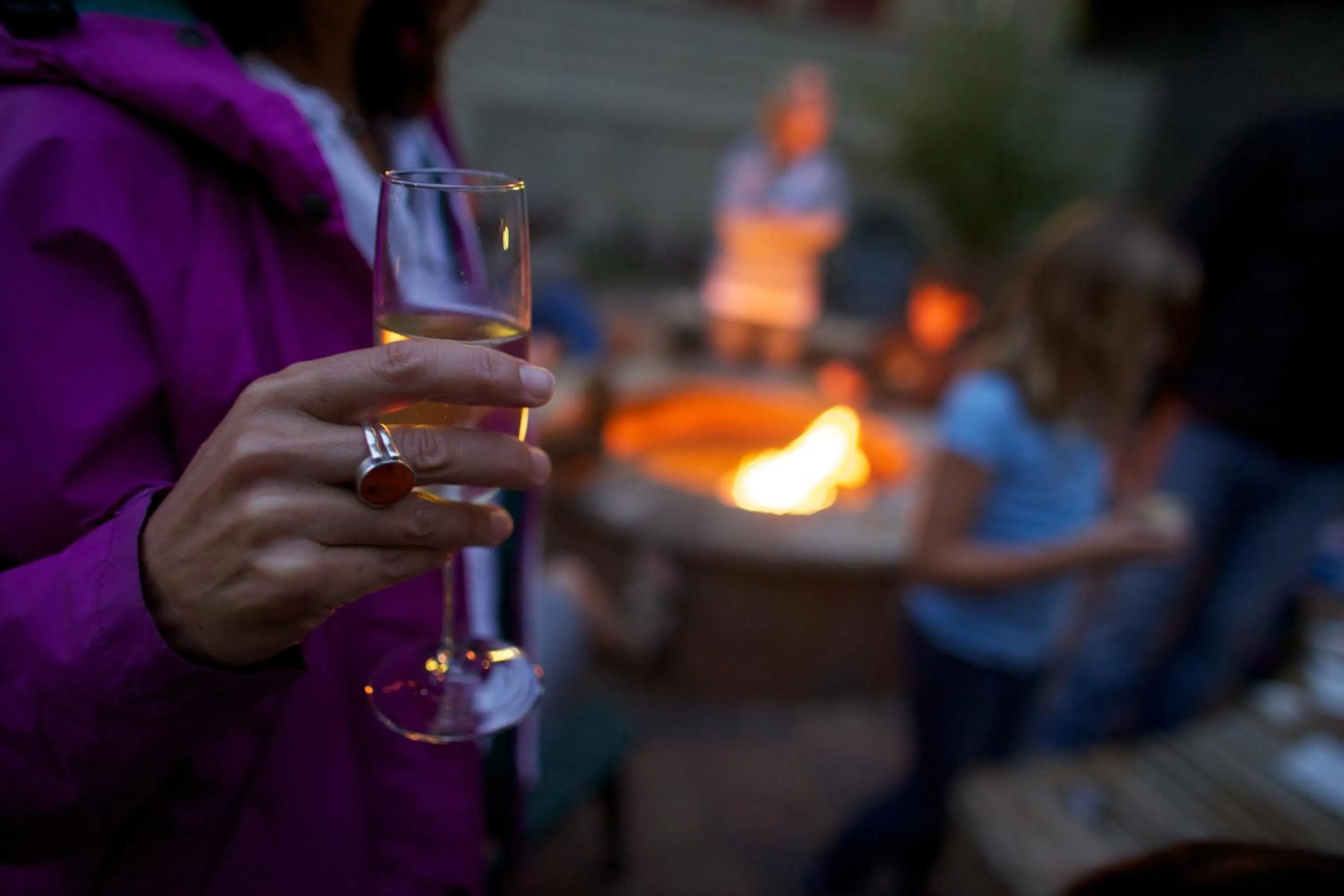 People in Cottages On River Road