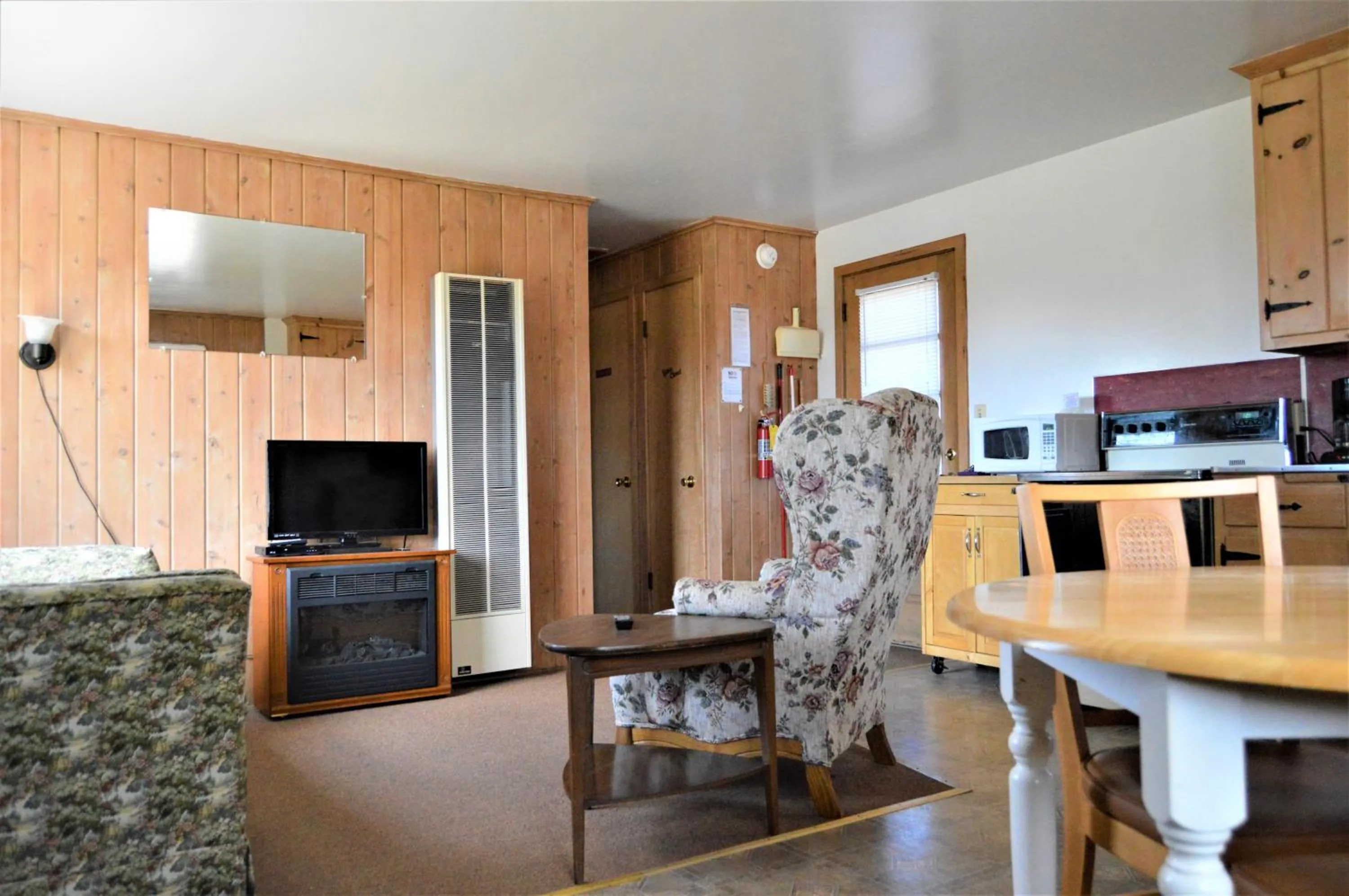 Living room in Baileys Sunset Cottages