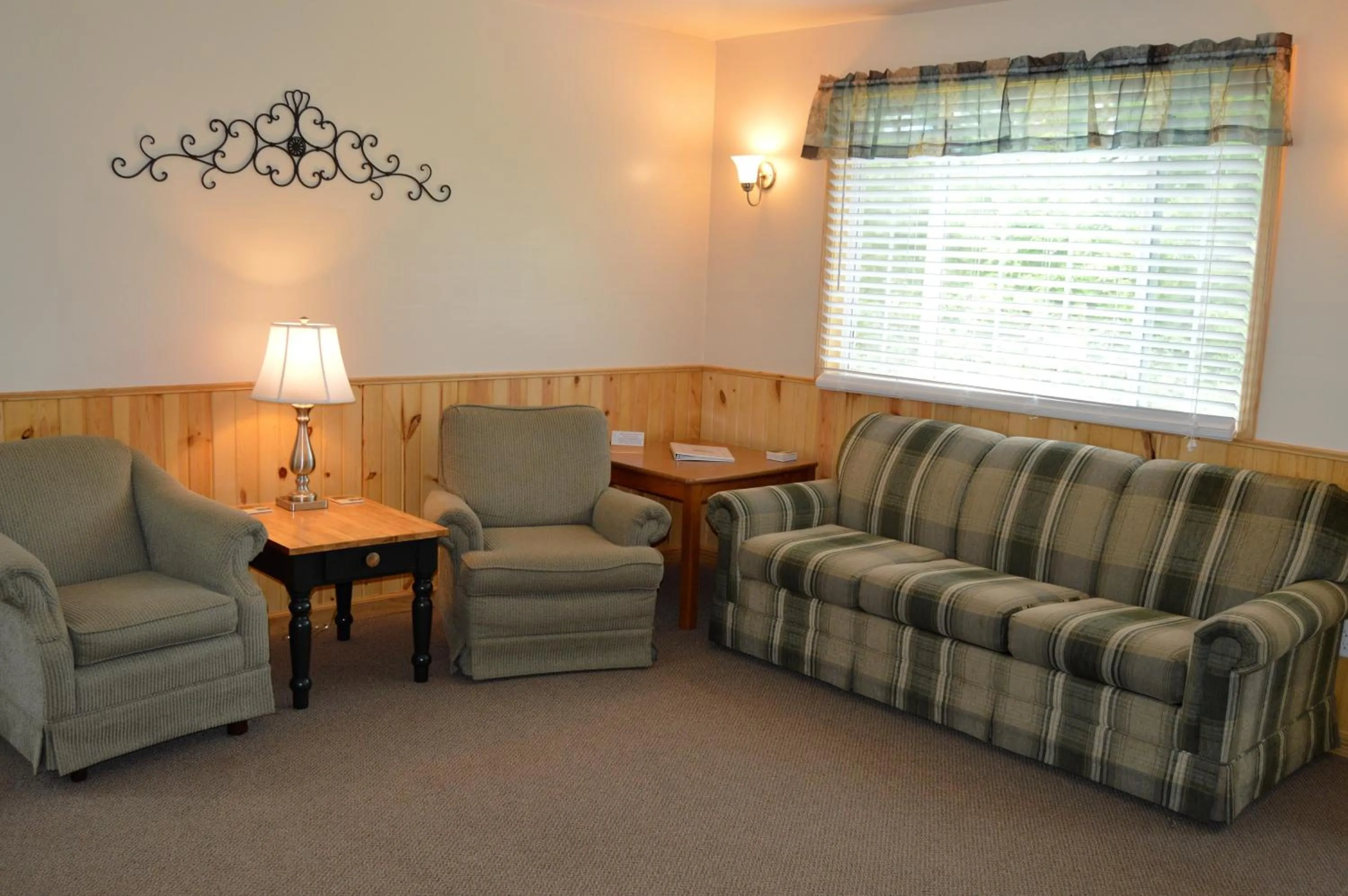 Living room in Baileys Sunset Cottages