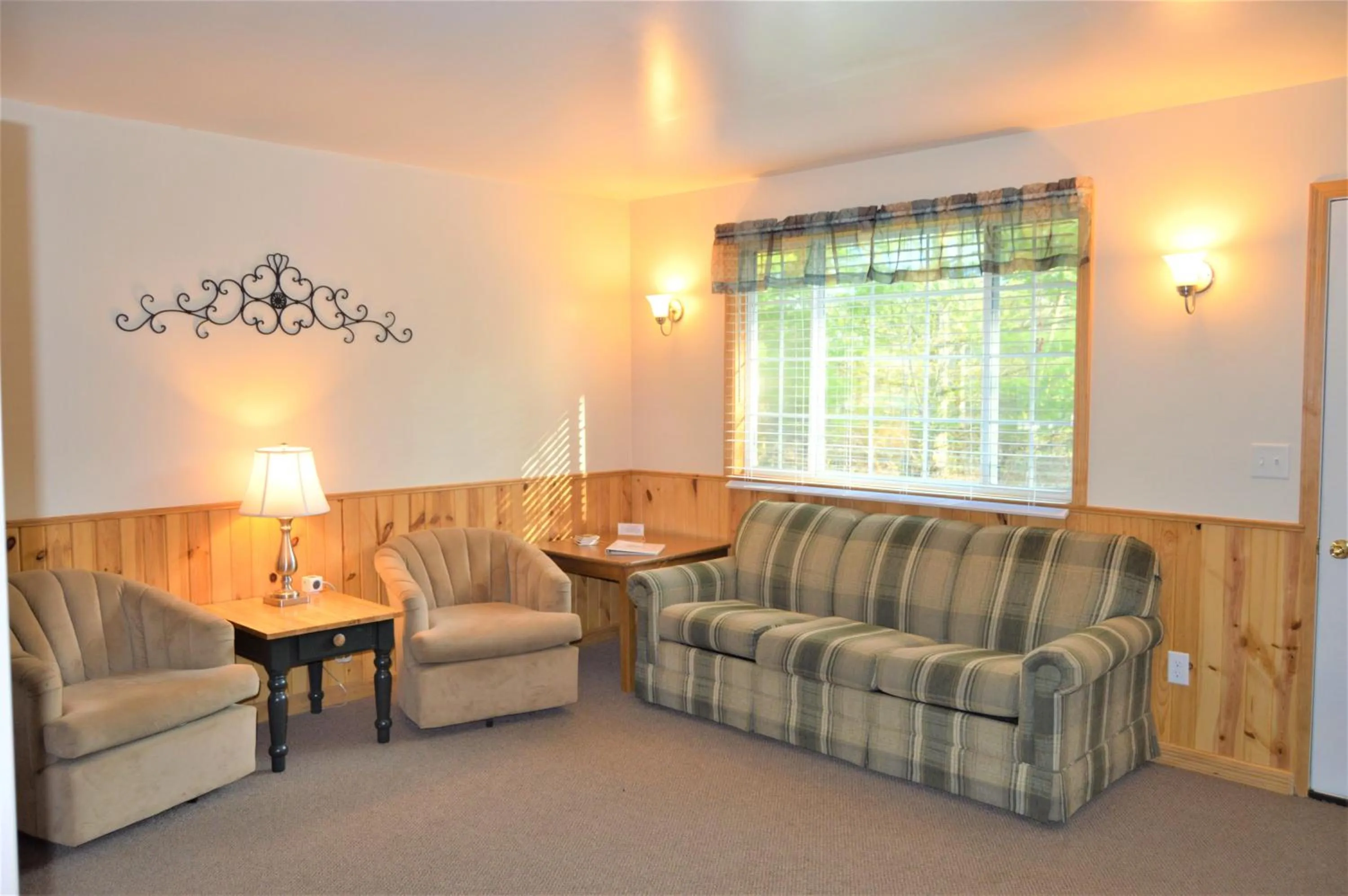 Living room in Baileys Sunset Cottages