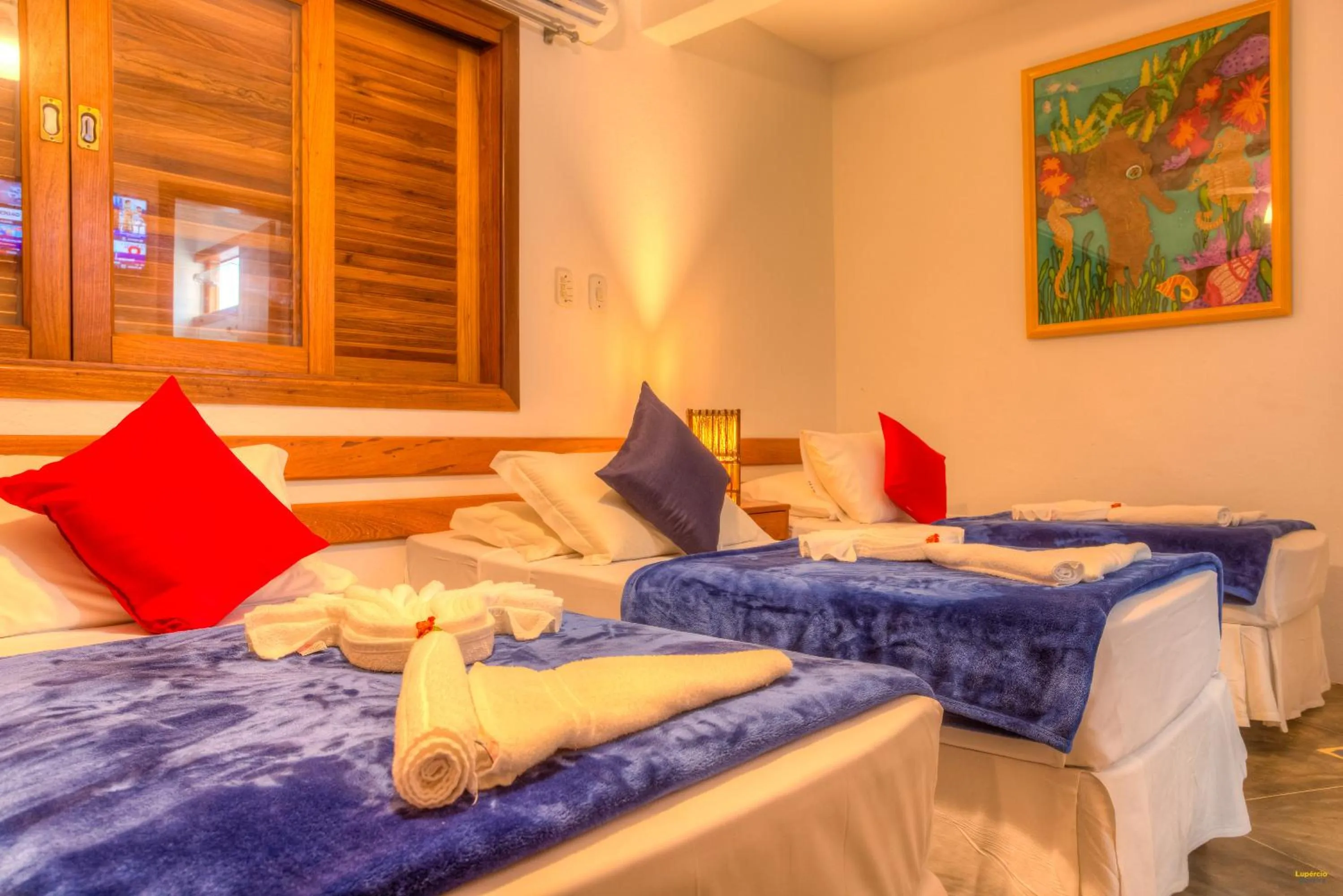 Bed in Pousada Maria Farinha