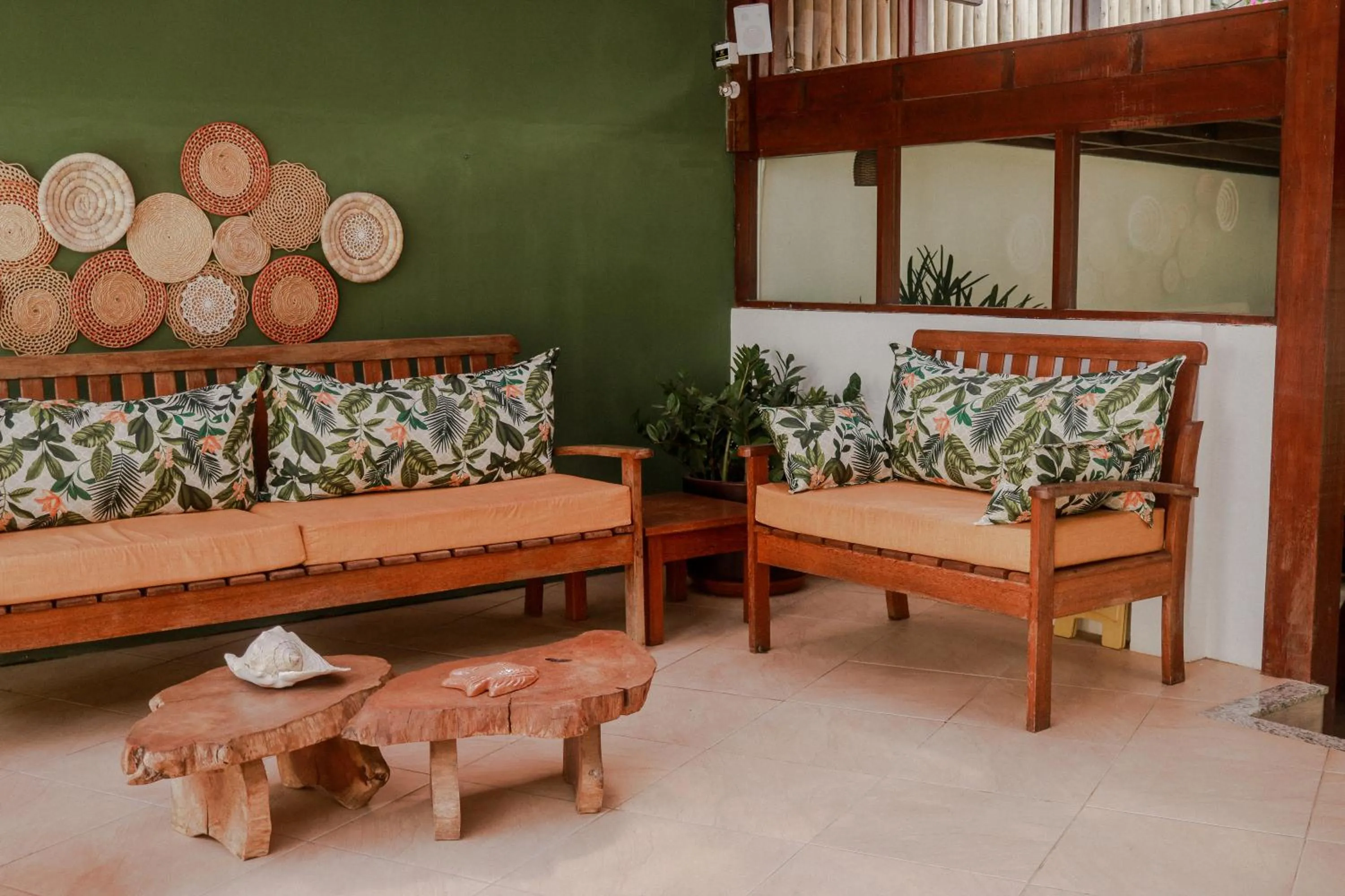 Swimming pool in Pousada Maria Farinha