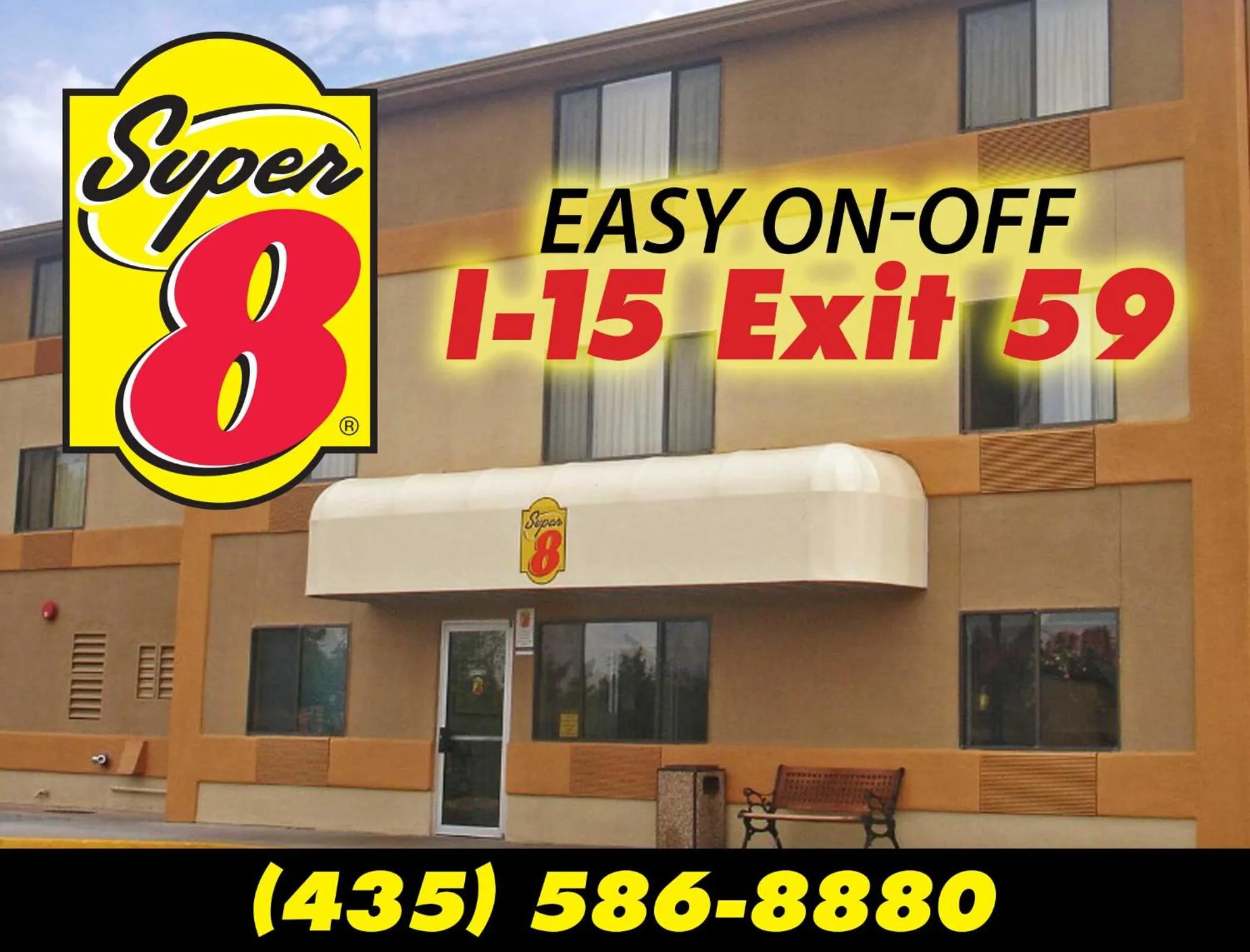 Text overlay in Super 8 by Wyndham Cedar City