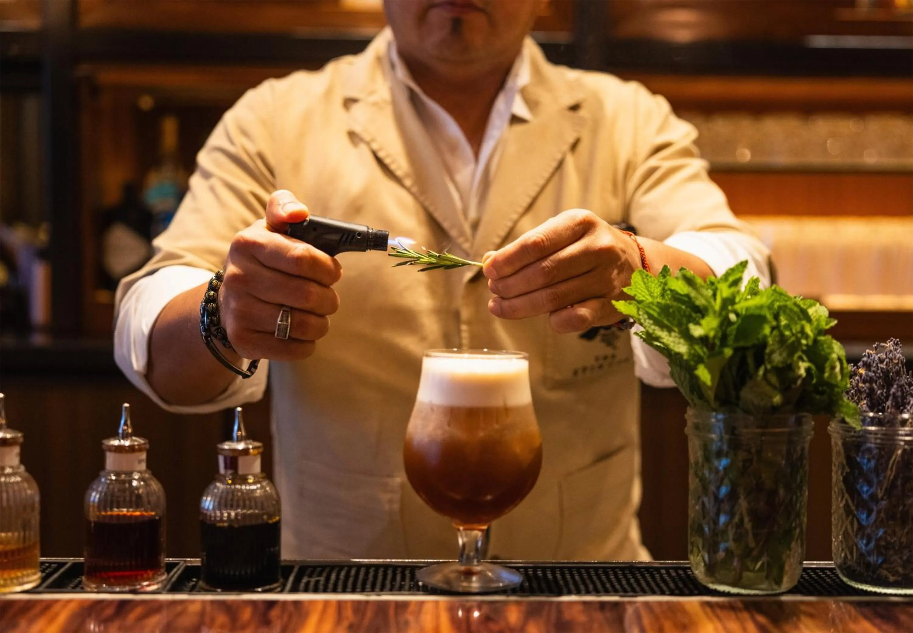 Lounge or bar in InterContinental New York Times Square by IHG