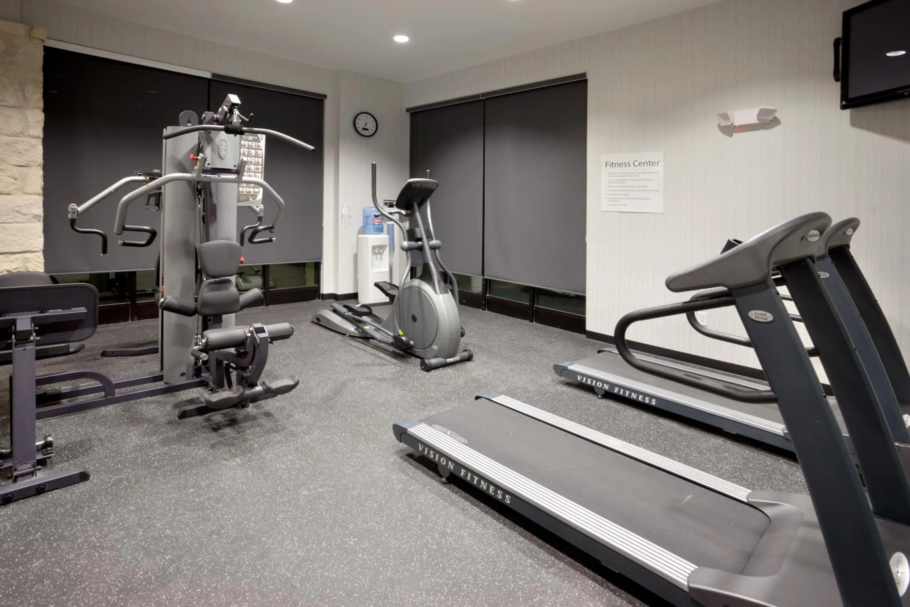 Fitness centre/facilities in Holiday Inn San Antonio North Stone Oak Area by IHG-Newly Renovated