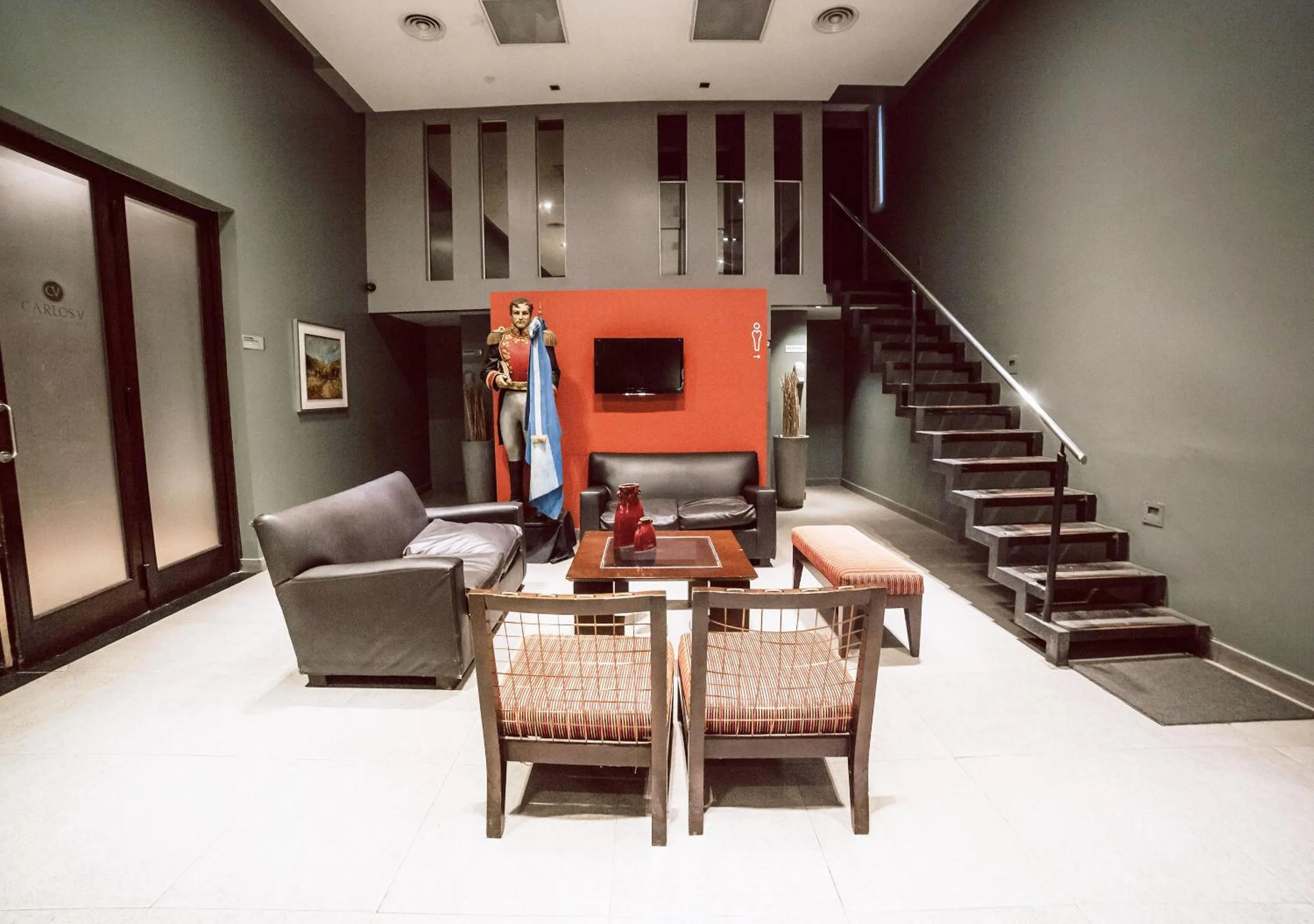 Lobby or reception in Hotel Carlos V
