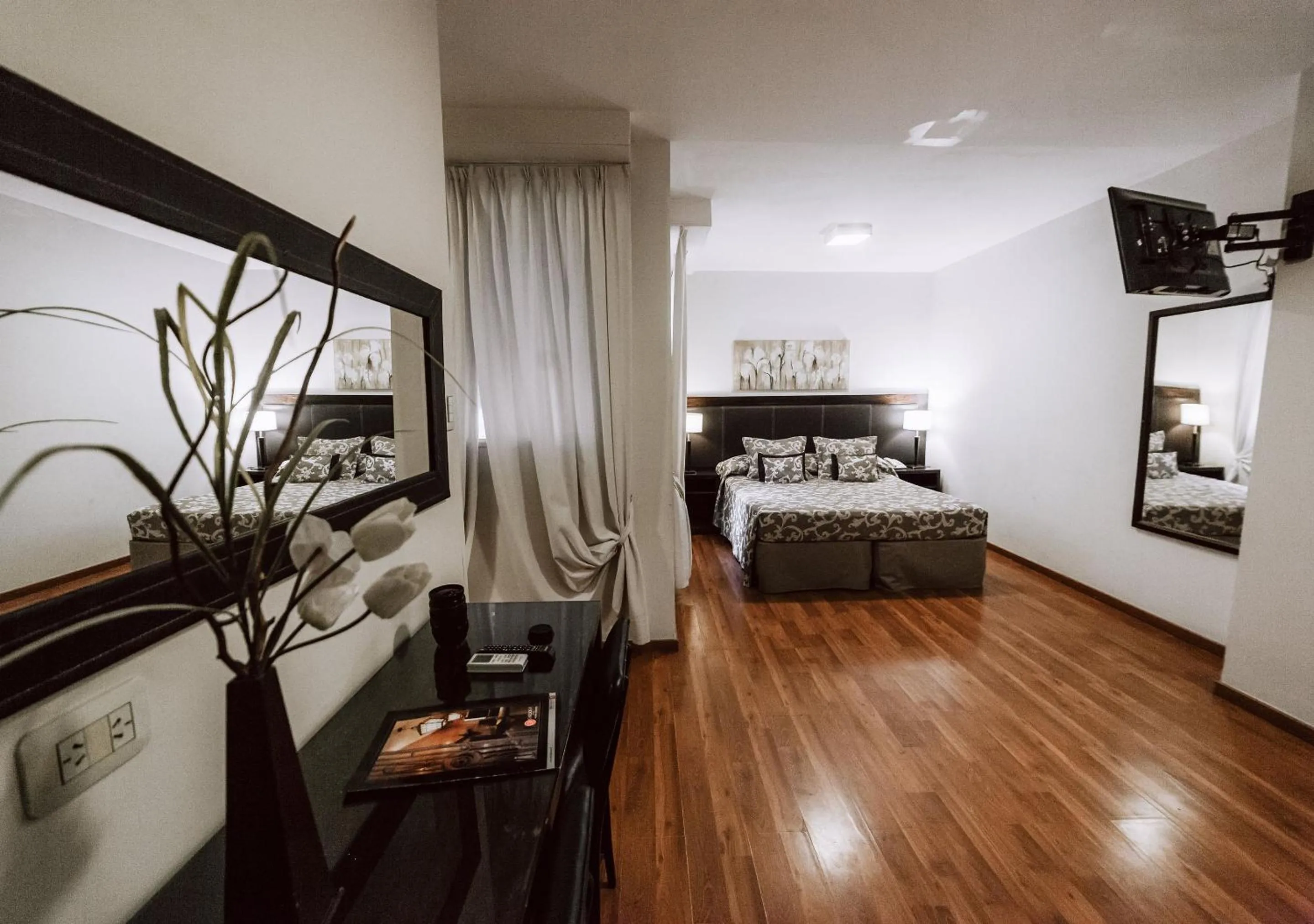 Bed in Hotel Carlos V