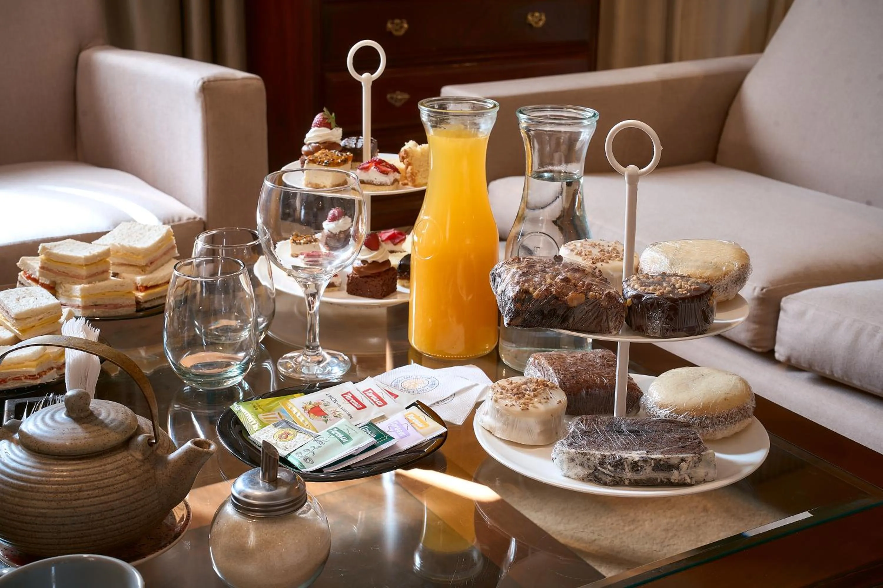 Food and drinks in Hotel Catalinas Tucuman