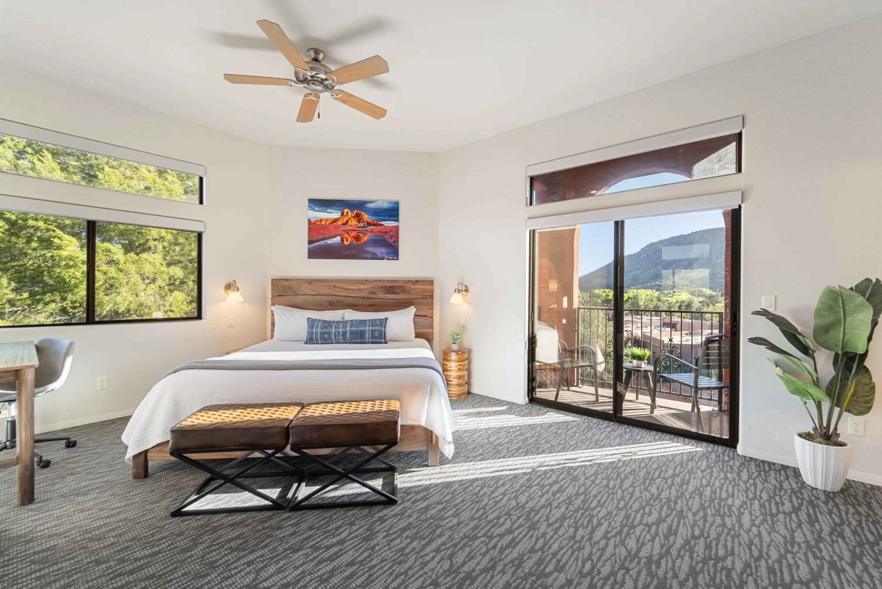 Bedroom, Bed in Las Posadas of Sedona