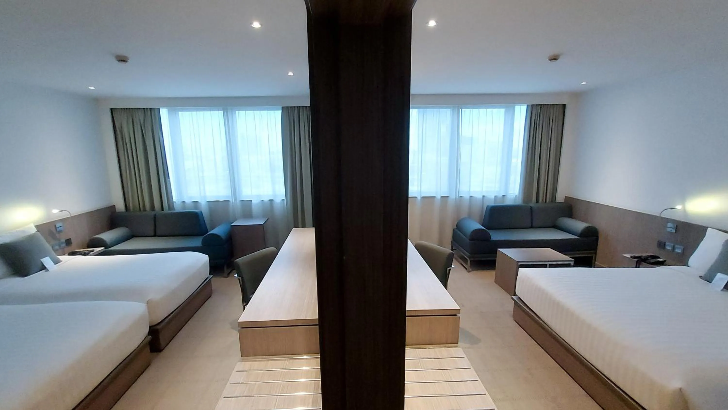 Bed in Novotel Bangkok Bangna