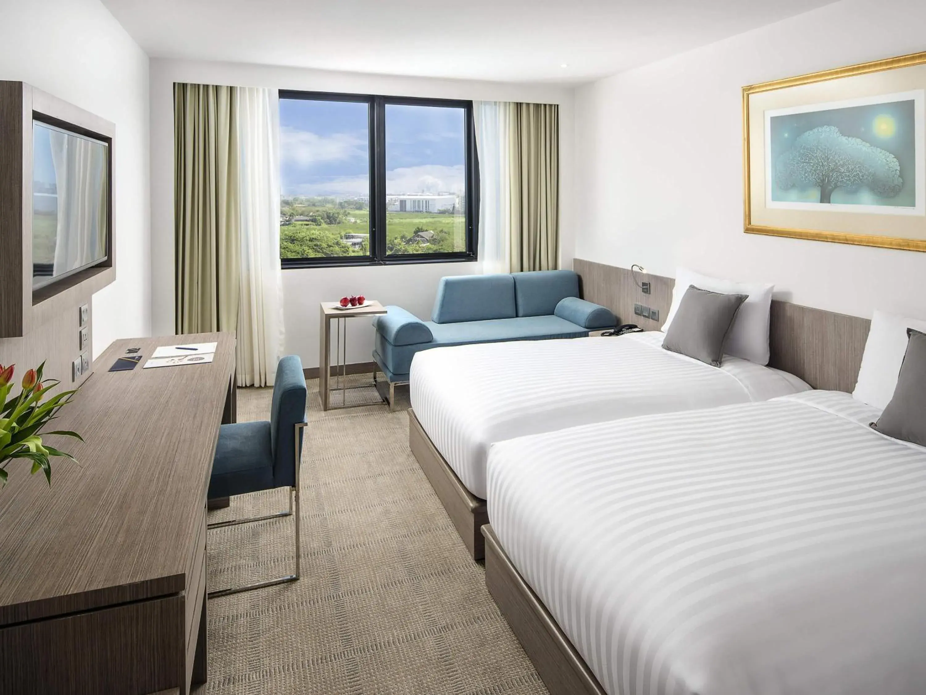 Superior Twin Room in Novotel Bangkok Bangna Superior Twin Room in Novotel Bangkok Bangna