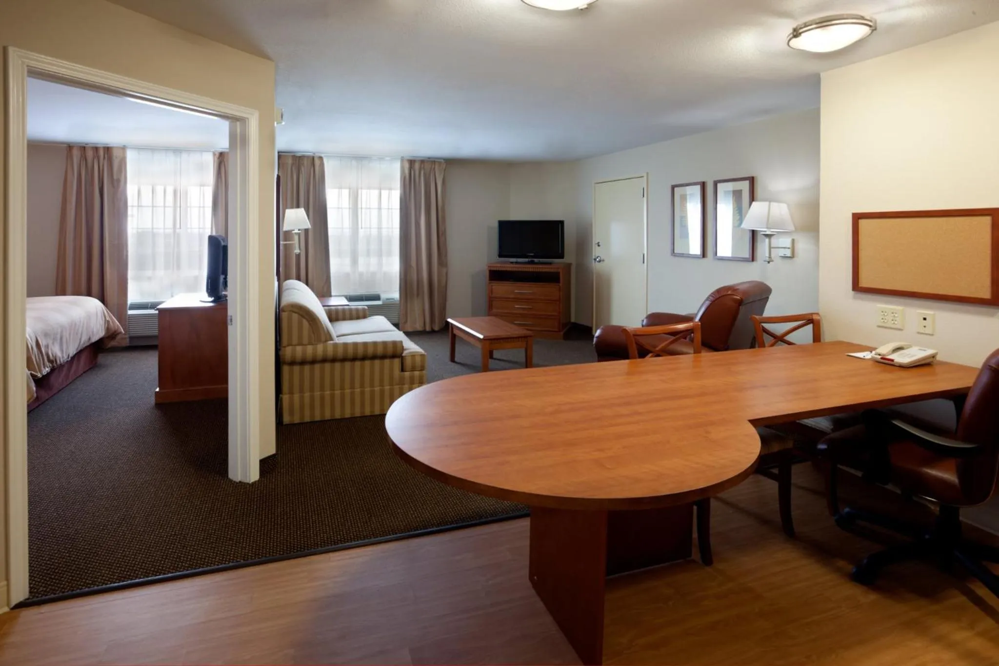 Photo of the whole room, Bed in Candlewood Suites San Antonio NW Near SeaWorld by IHG