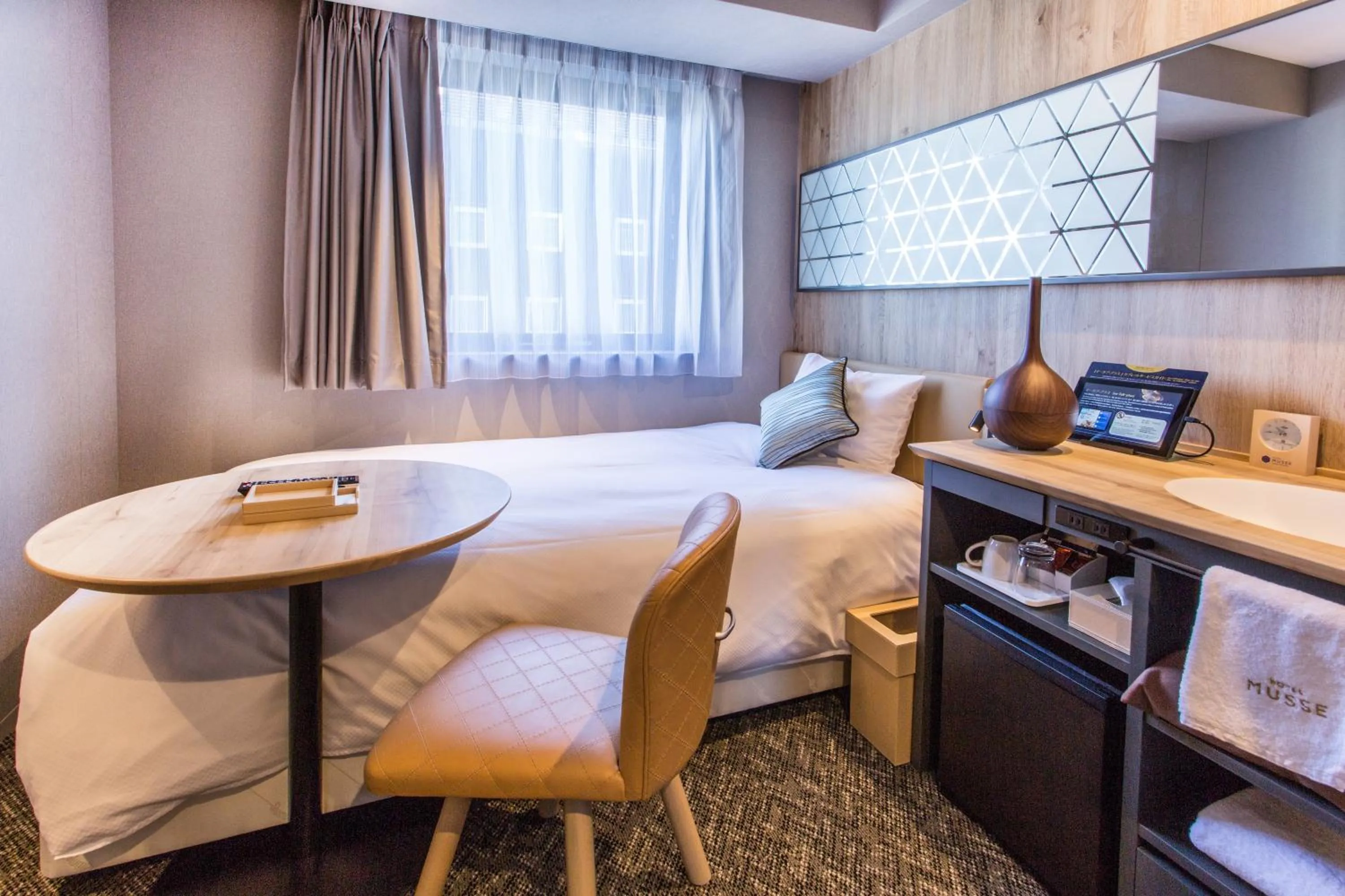 Bedroom in Hotel Musse Ginza Meitetsu