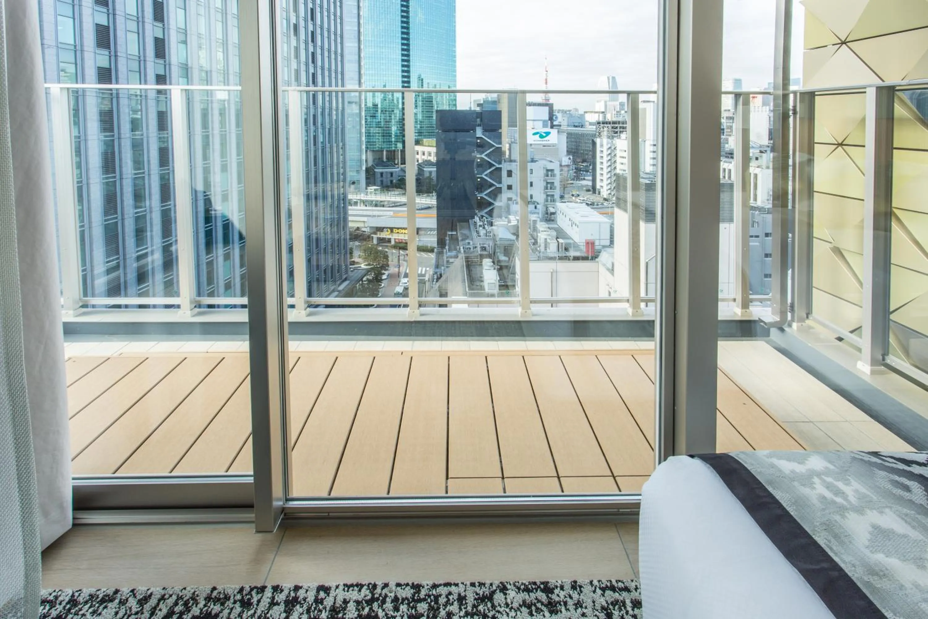 Balcony/Terrace in Hotel Musse Ginza Meitetsu