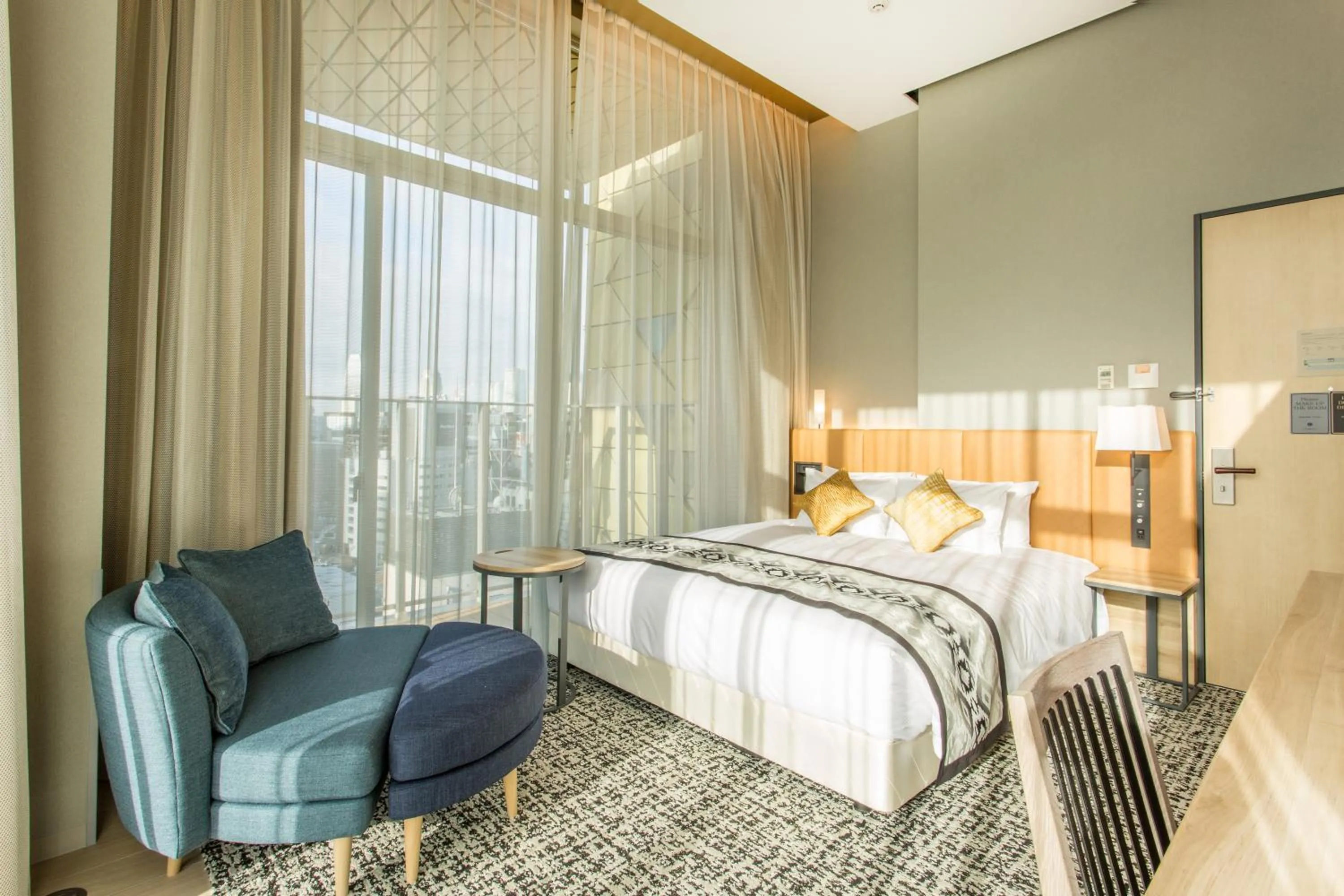 Bedroom in Hotel Musse Ginza Meitetsu