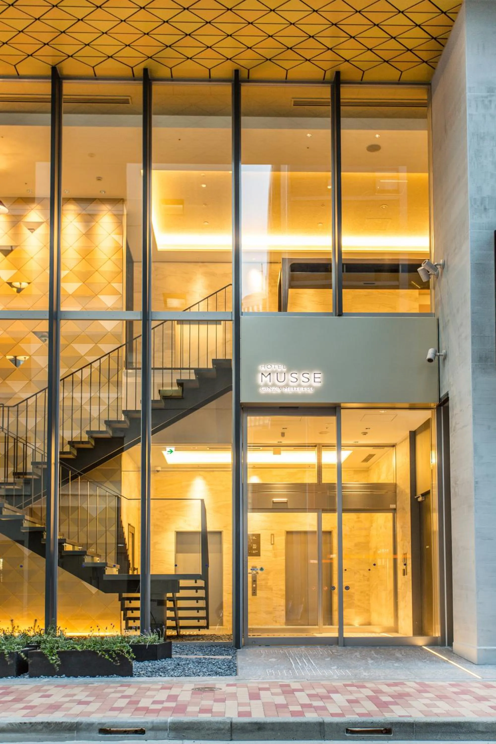 Facade/entrance in Hotel Musse Ginza Meitetsu