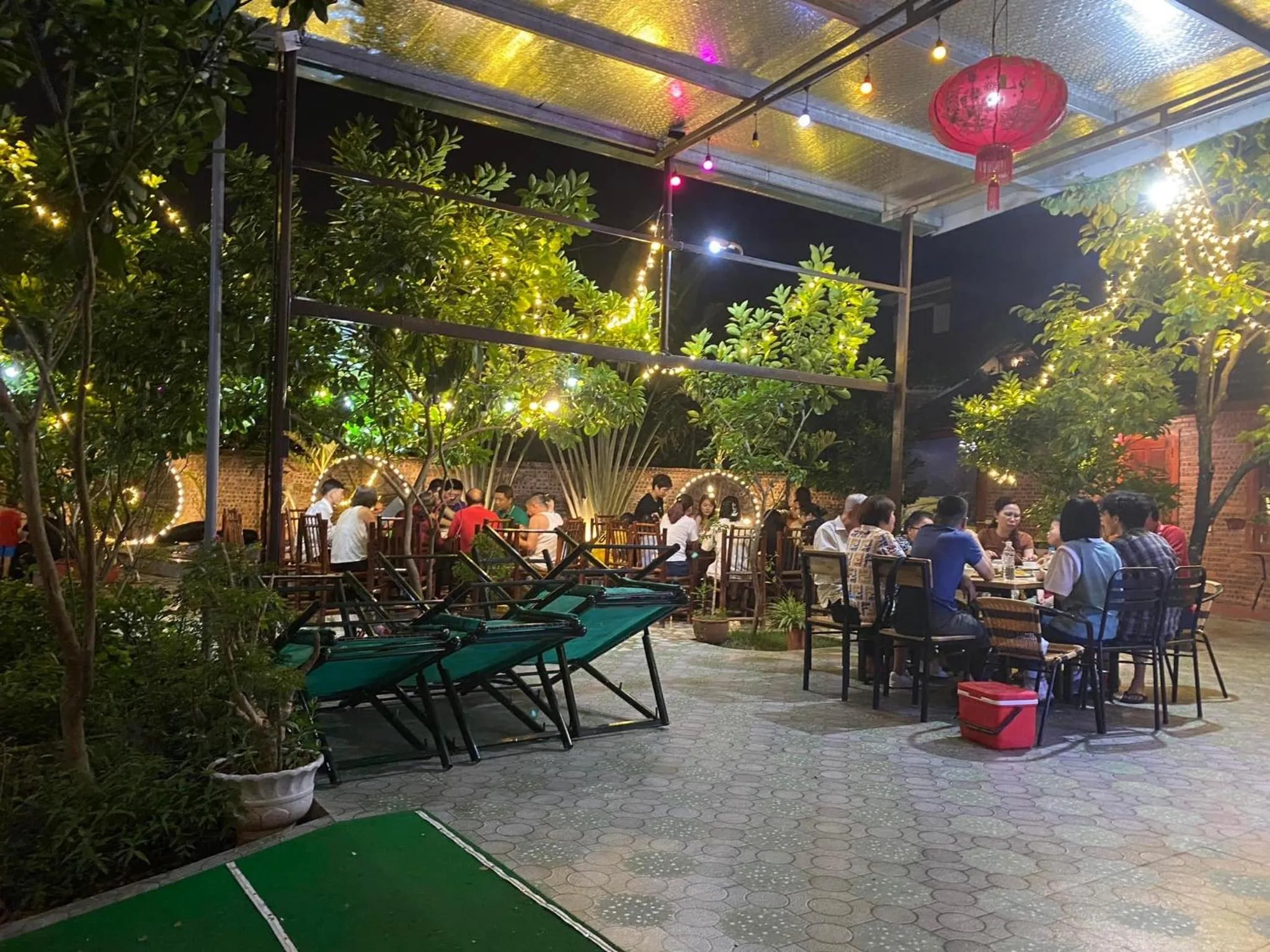 Children play ground in Tam Coc Thanh Dat Homestay