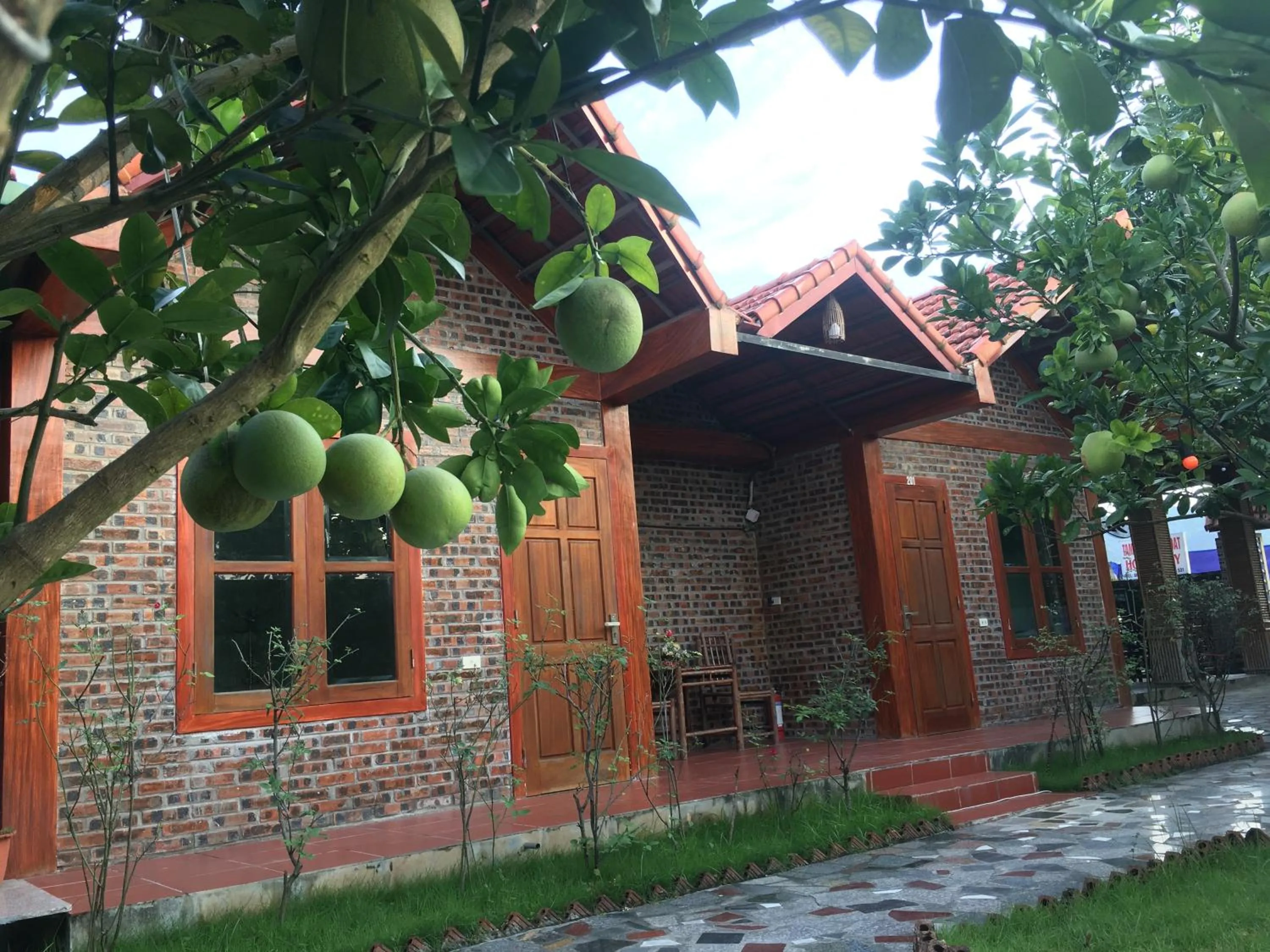 Garden view in Tam Coc Thanh Dat Homestay