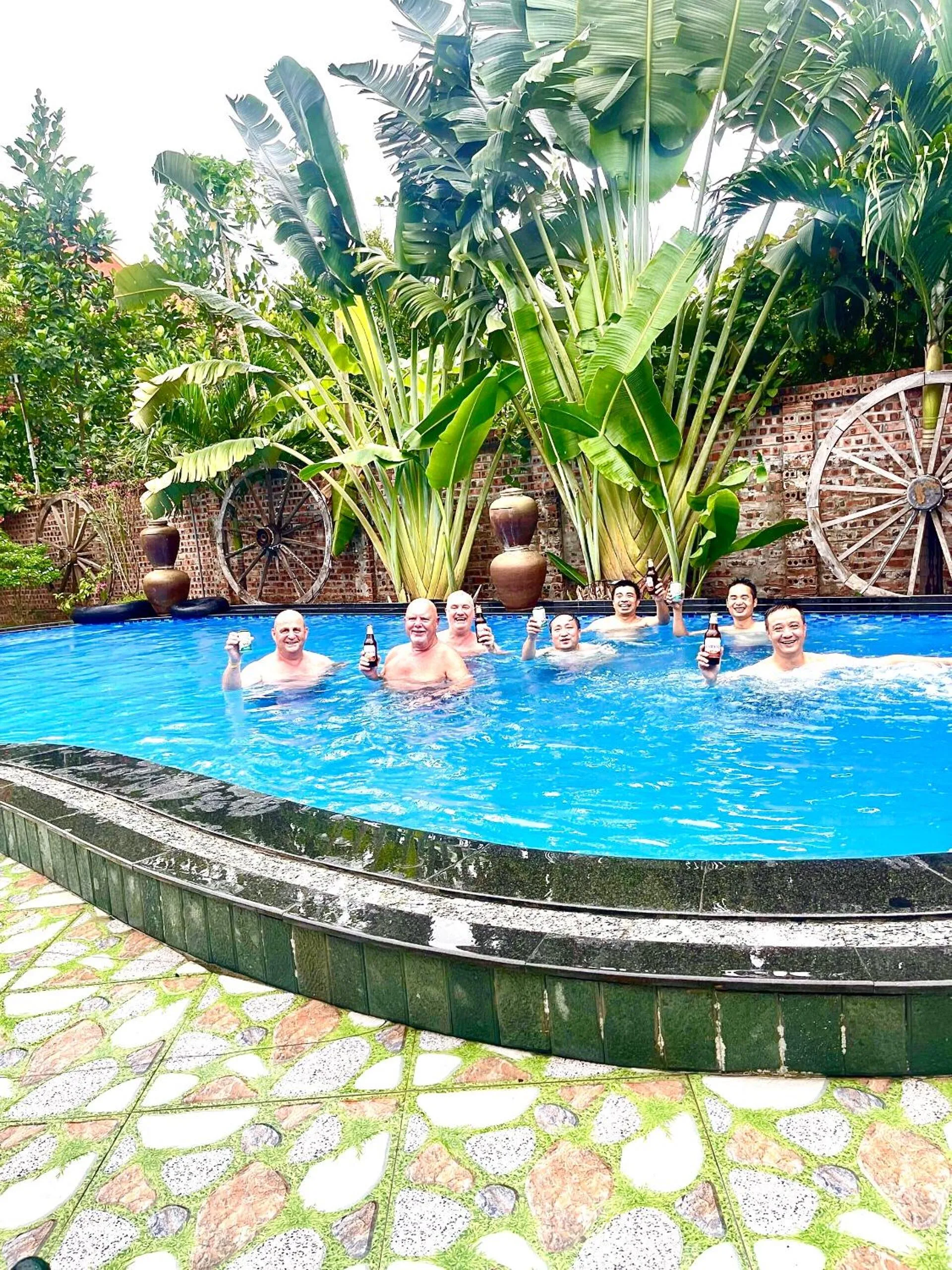 Balcony/Terrace in Tam Coc Thanh Dat Homestay