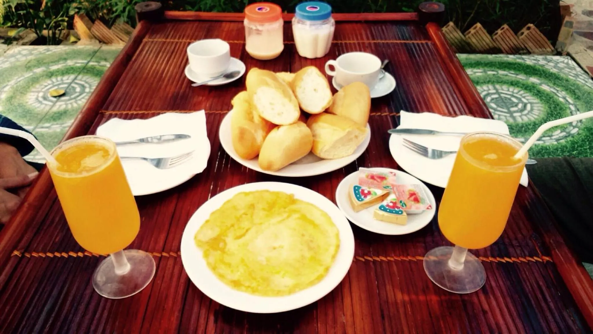 Breakfast in Tam Coc Thanh Dat Homestay