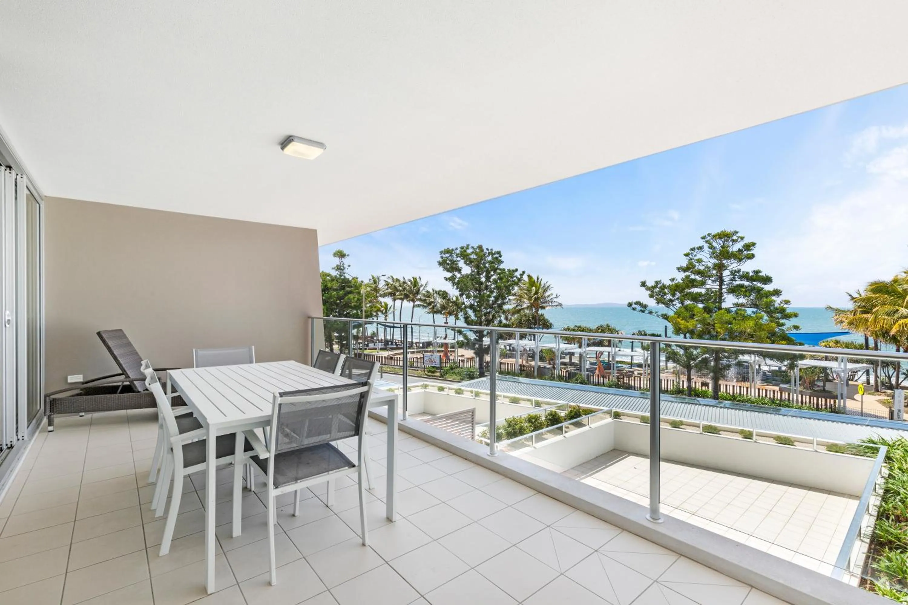 Balcony/Terrace in Echelon Apartments Yeppoon