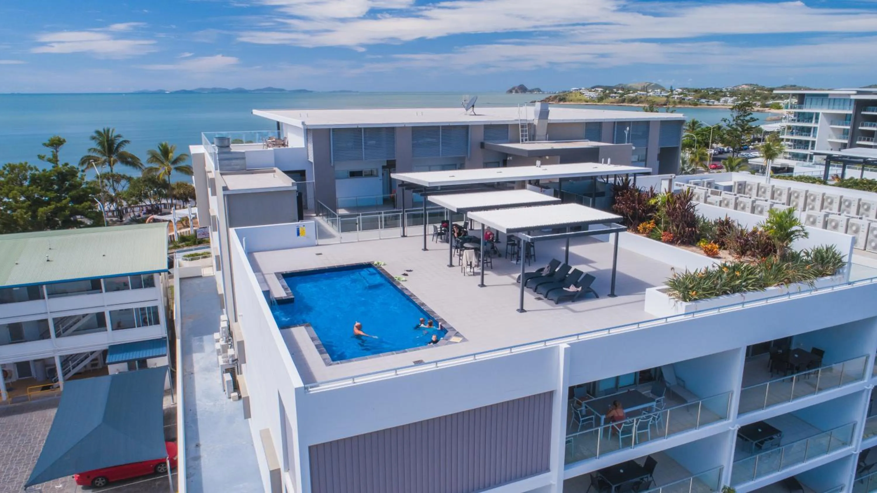 Bird's eye view in Echelon Apartments Yeppoon
