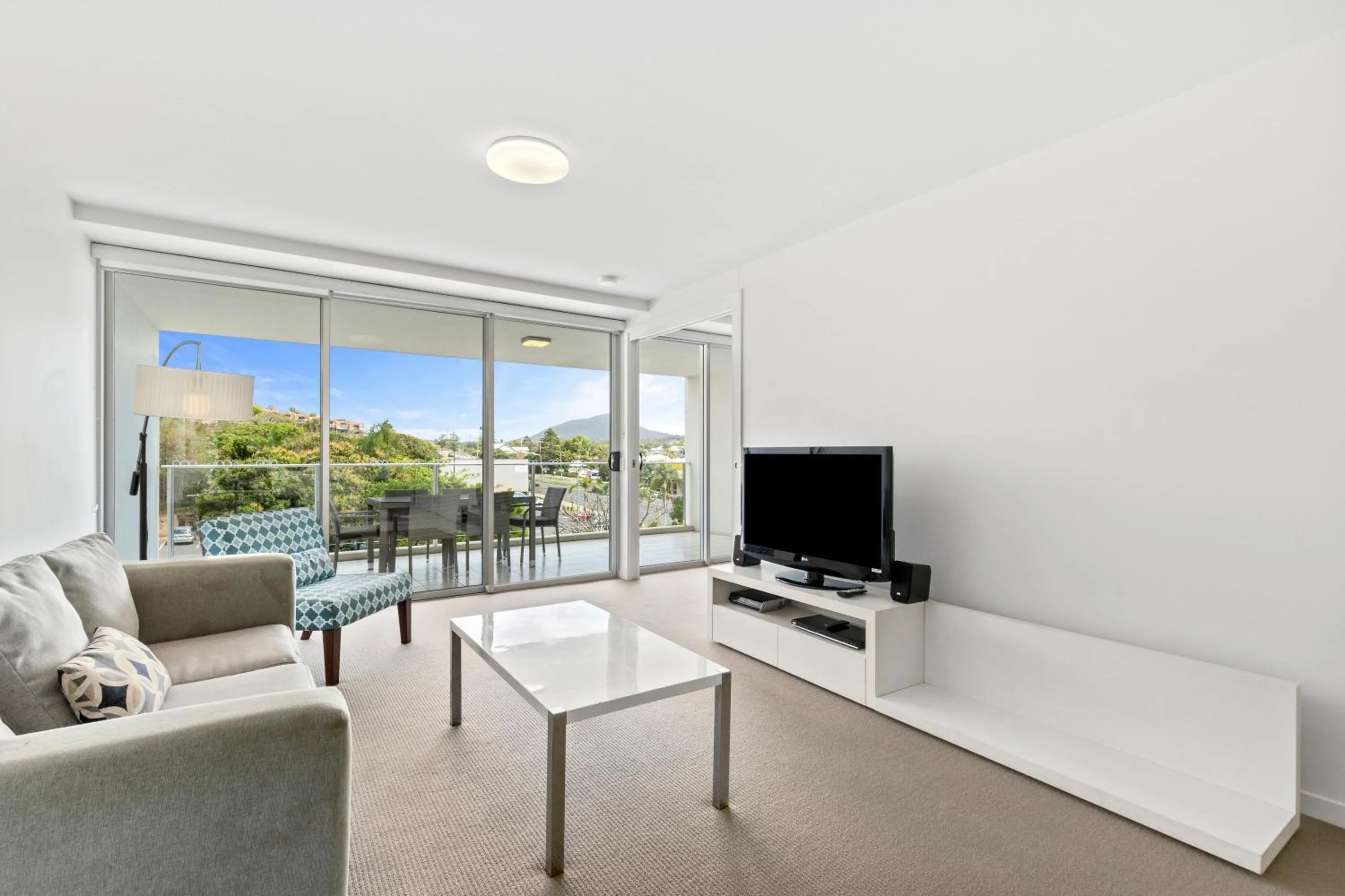 TV and multimedia in Echelon Apartments Yeppoon