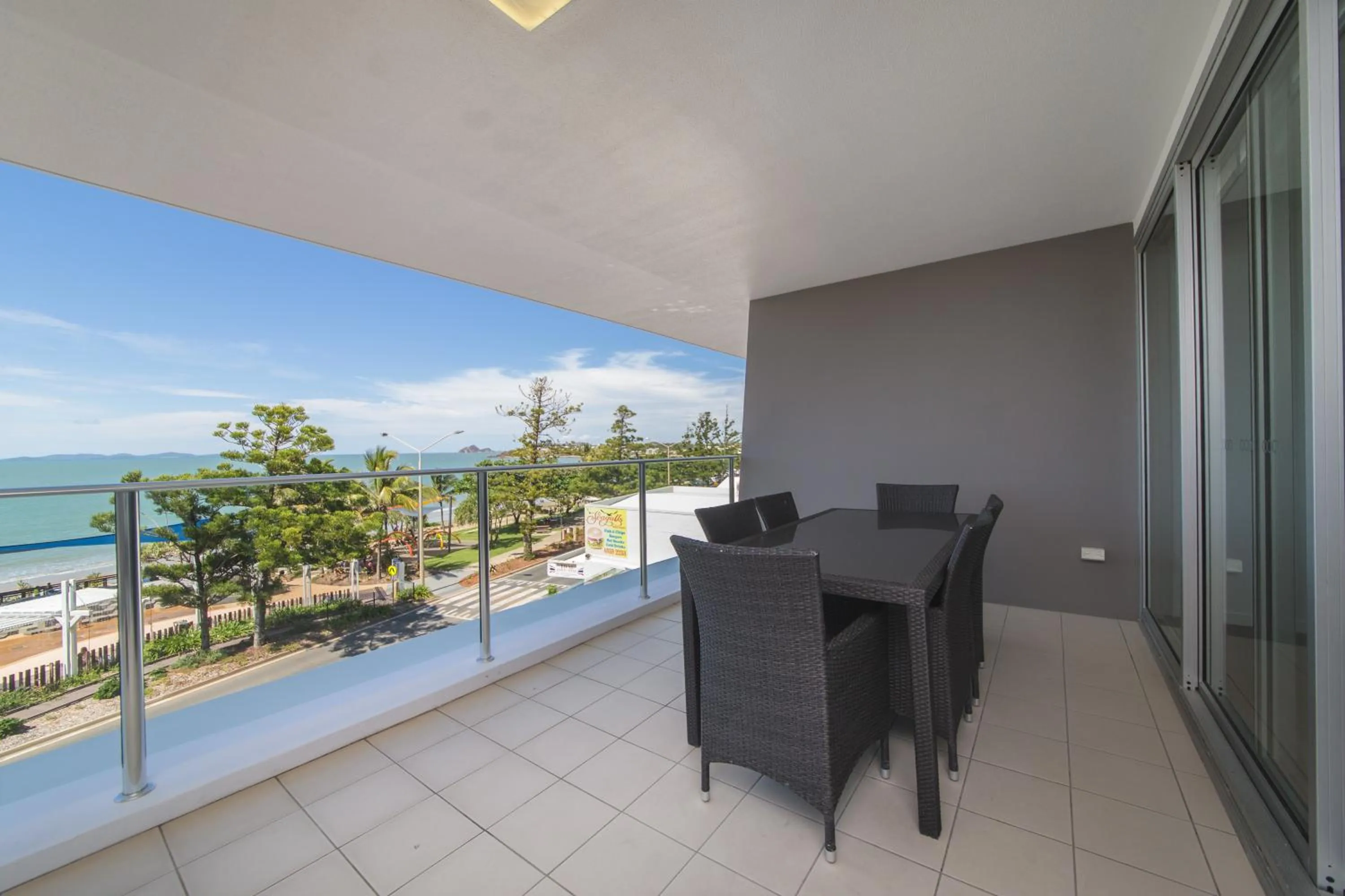 Balcony/Terrace in Echelon Apartments Yeppoon