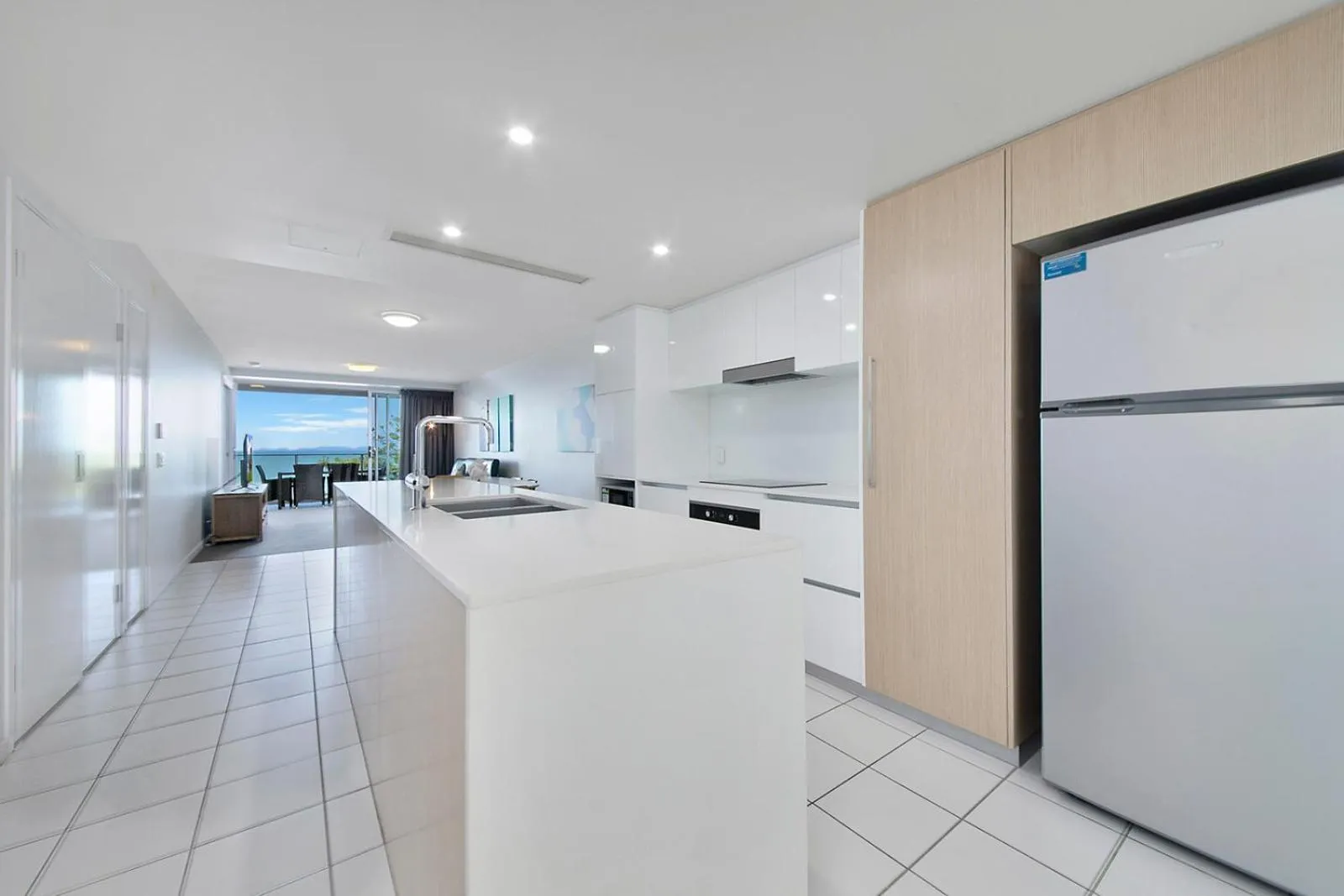 Kitchen or kitchenette in Echelon Apartments Yeppoon