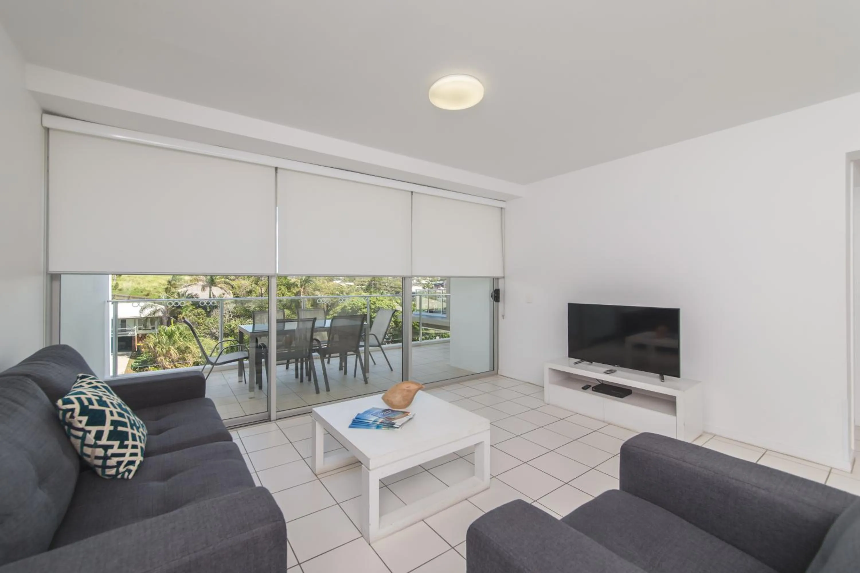 TV and multimedia in Echelon Apartments Yeppoon