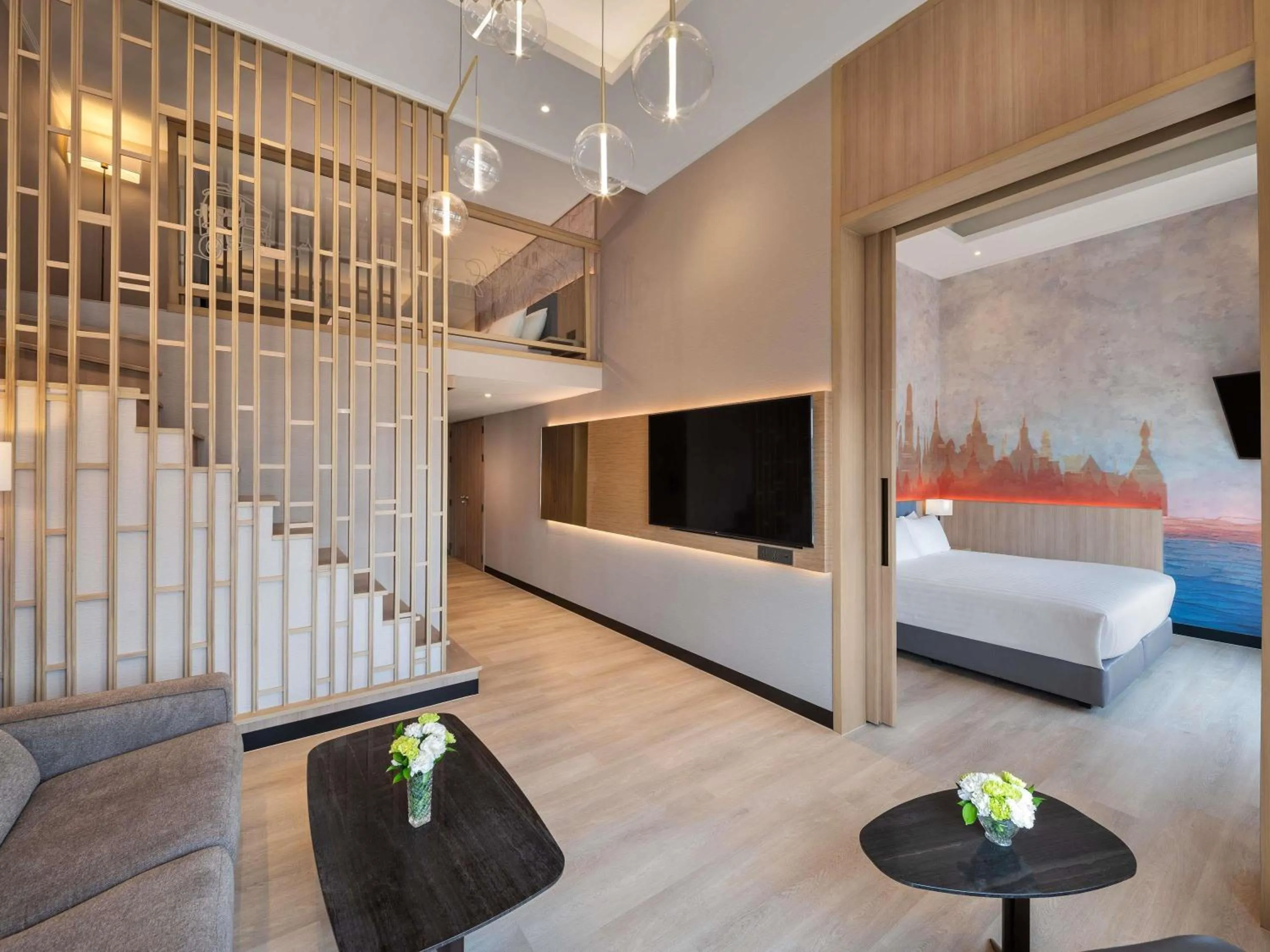 Bedroom in Novotel Bangkok on Siam Square