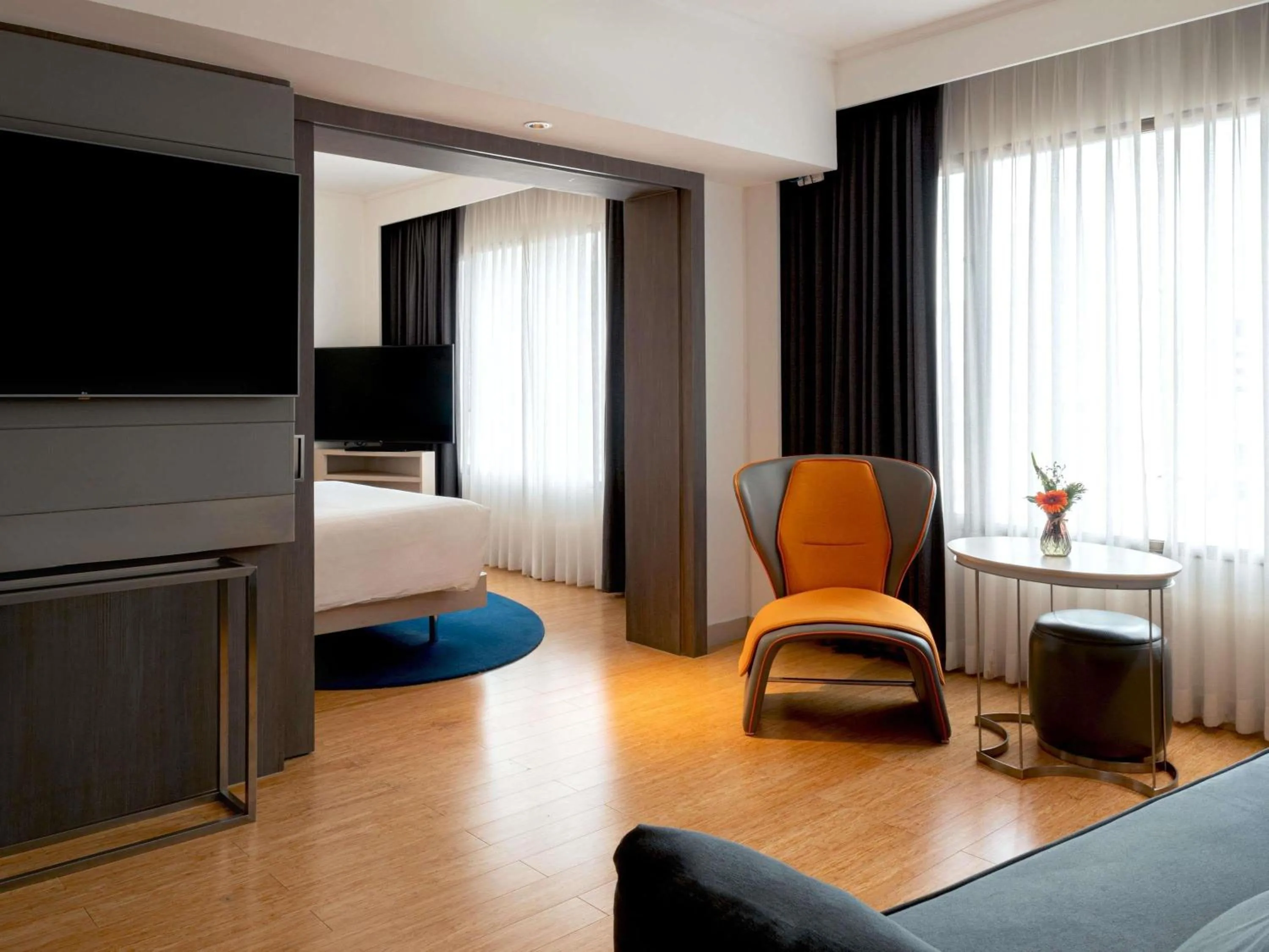 Bedroom in Novotel Bangkok on Siam Square