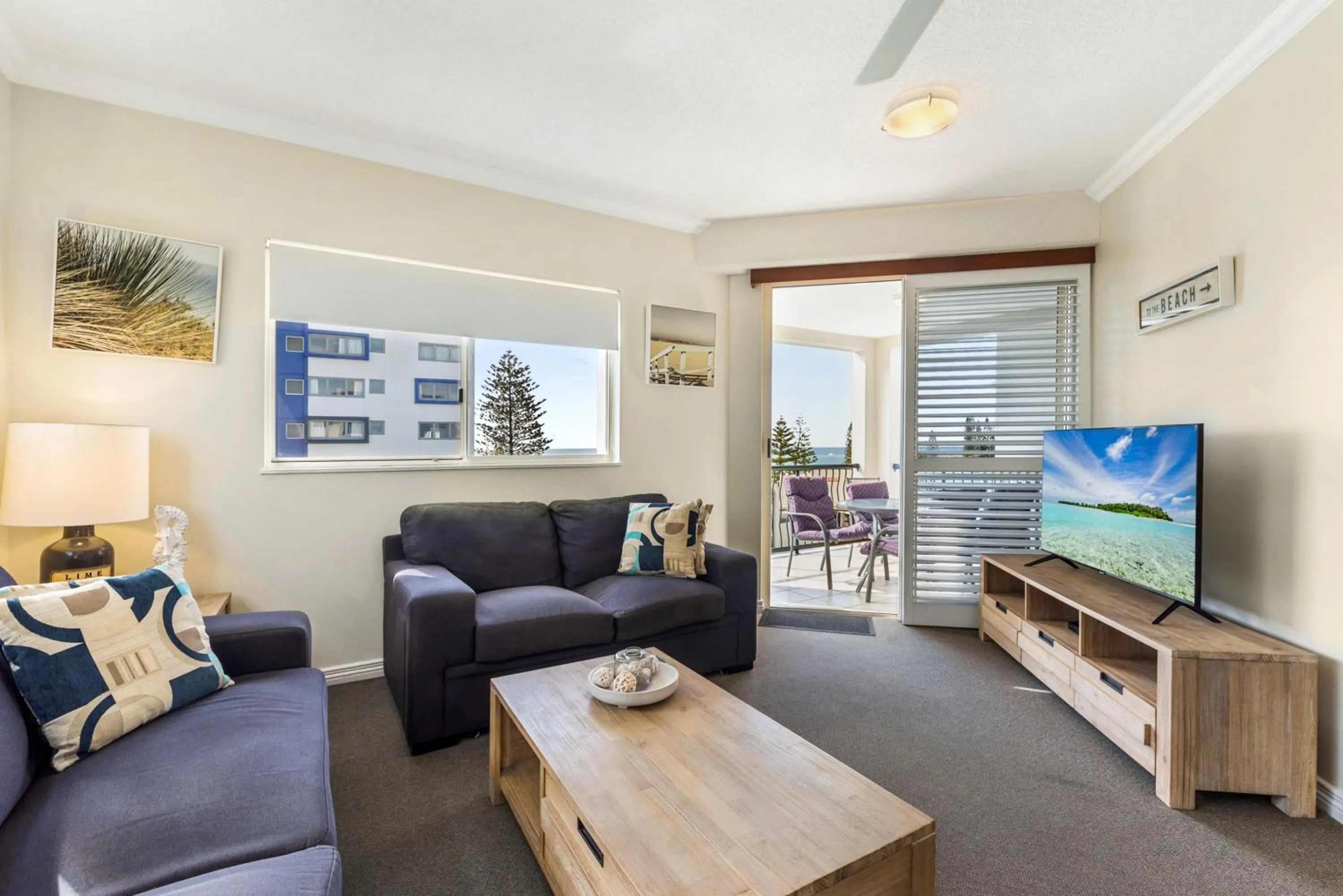 Living room in Raffles Mooloolaba