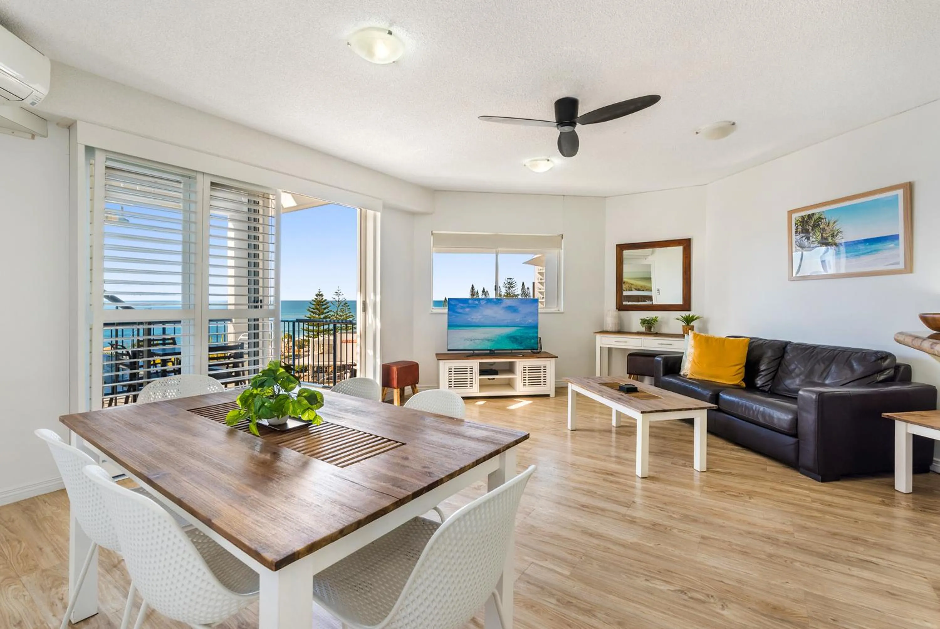 Dining area in Raffles Mooloolaba