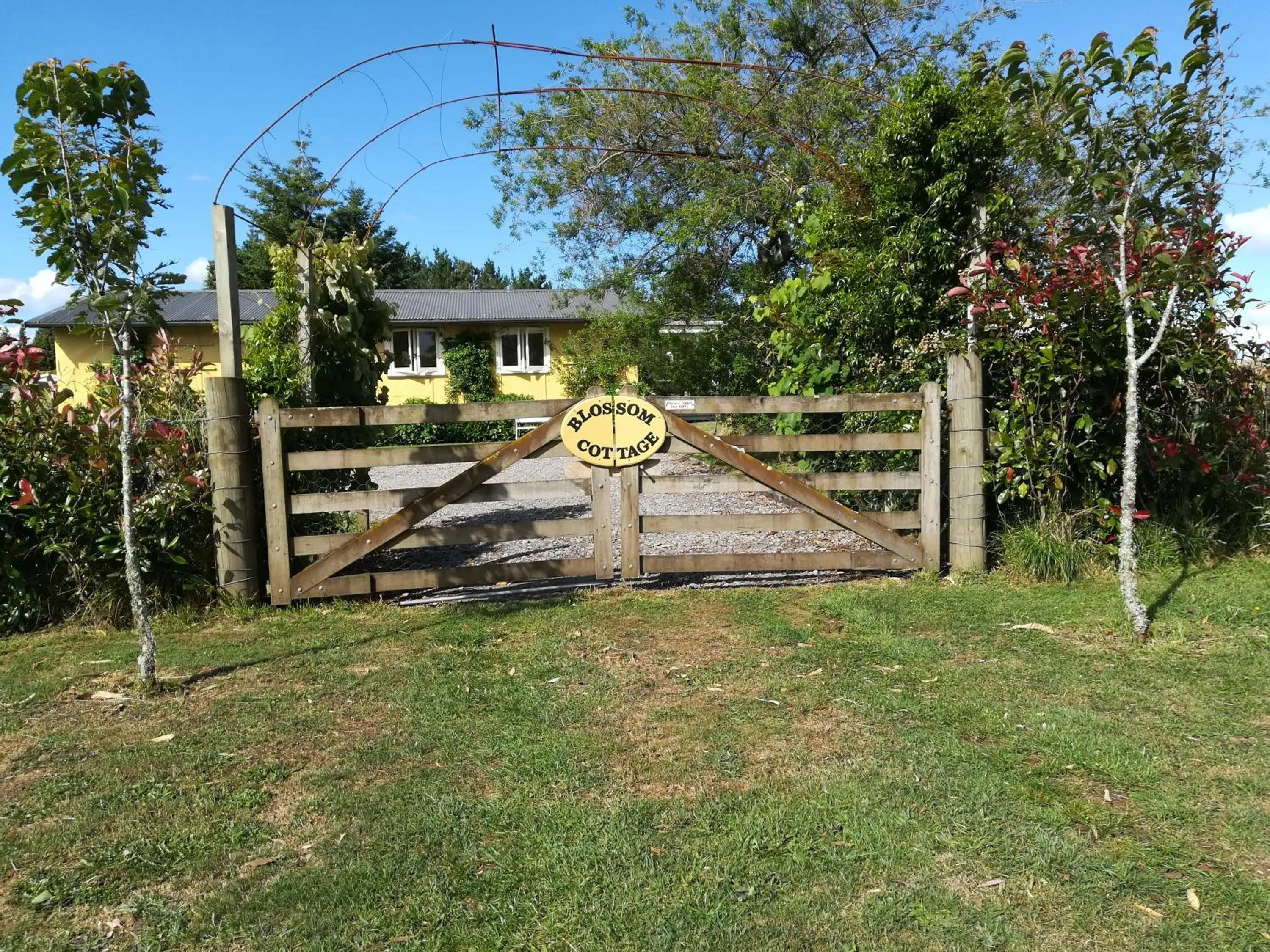 Garden in B&B Blossom Cottage