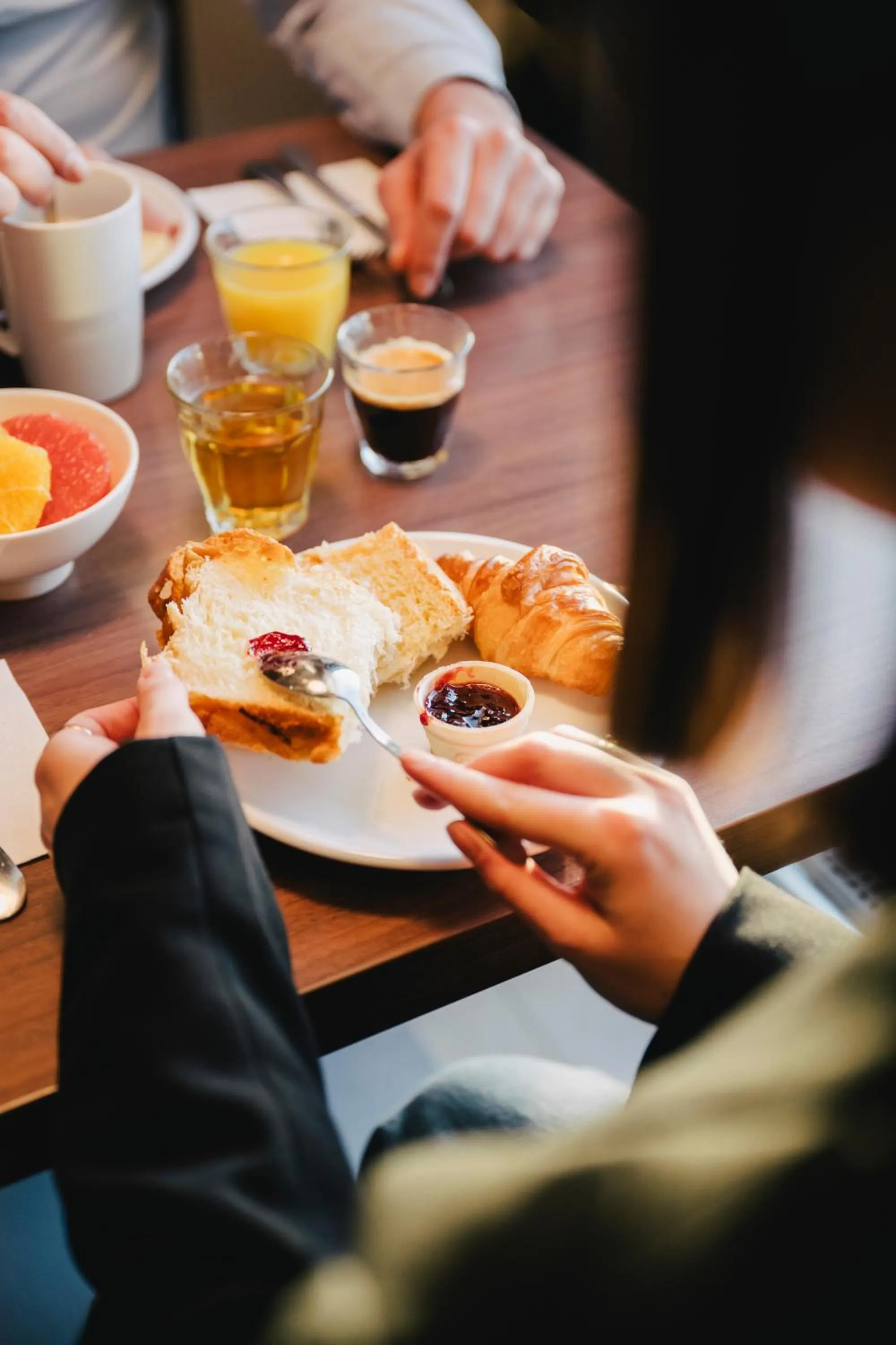 Breakfast in Ibis Rouen Centre Rive Gauche Mermoz