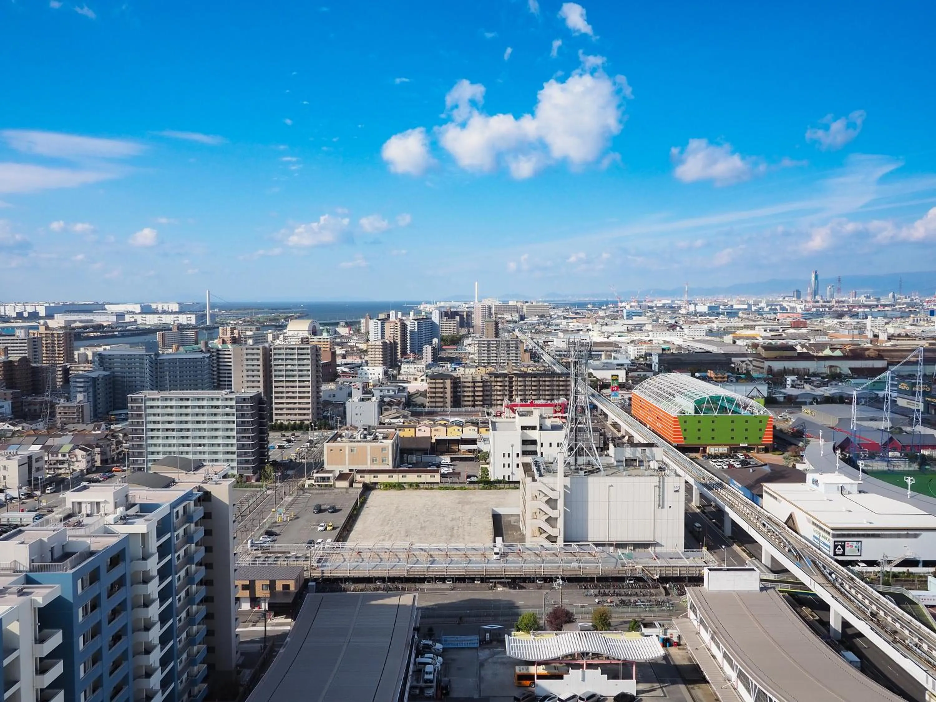 View (from property/room) in Hiyori Hotel Osaka Suminoe-koen Station -formerly Osaka Joytel Hotel