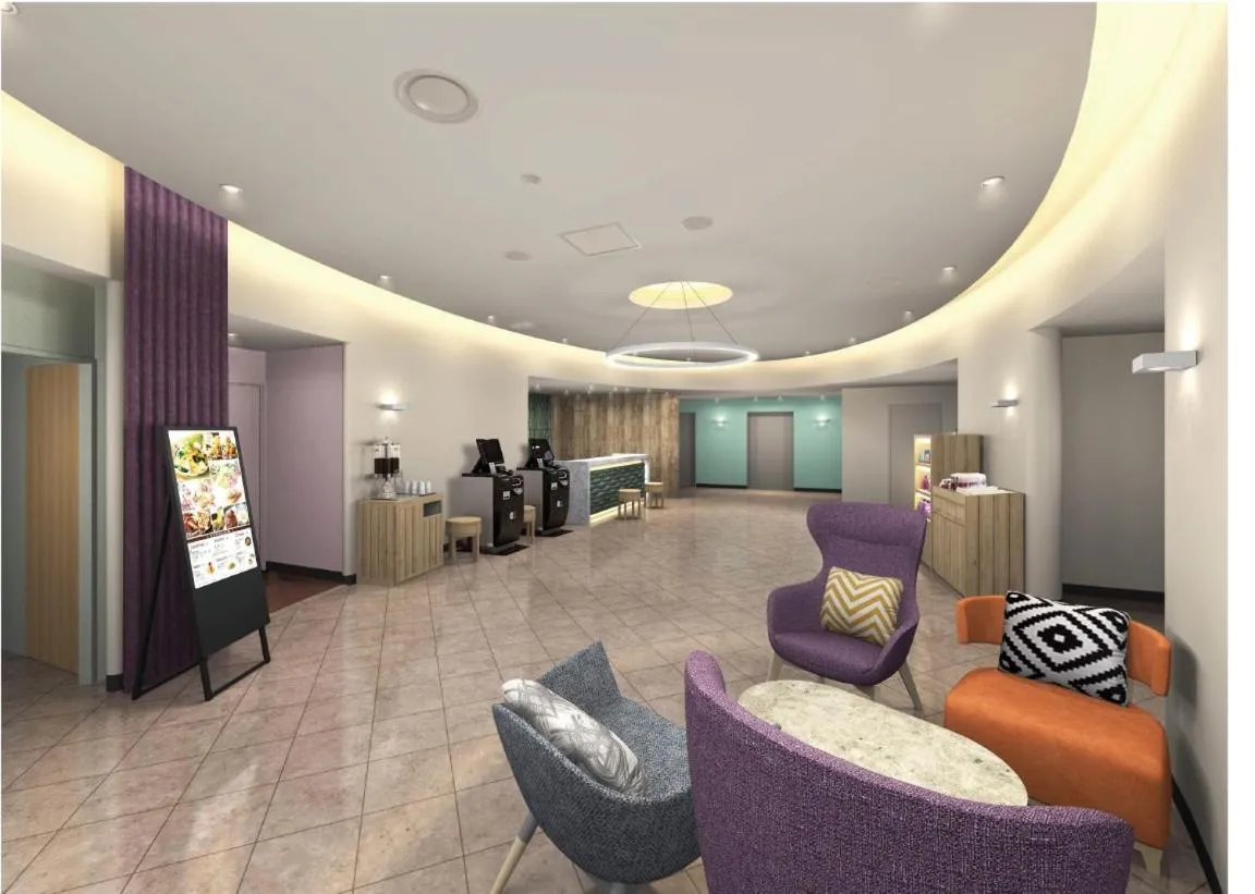 Lobby or reception in Hiyori Hotel Osaka Suminoe-koen Station -formerly Osaka Joytel Hotel