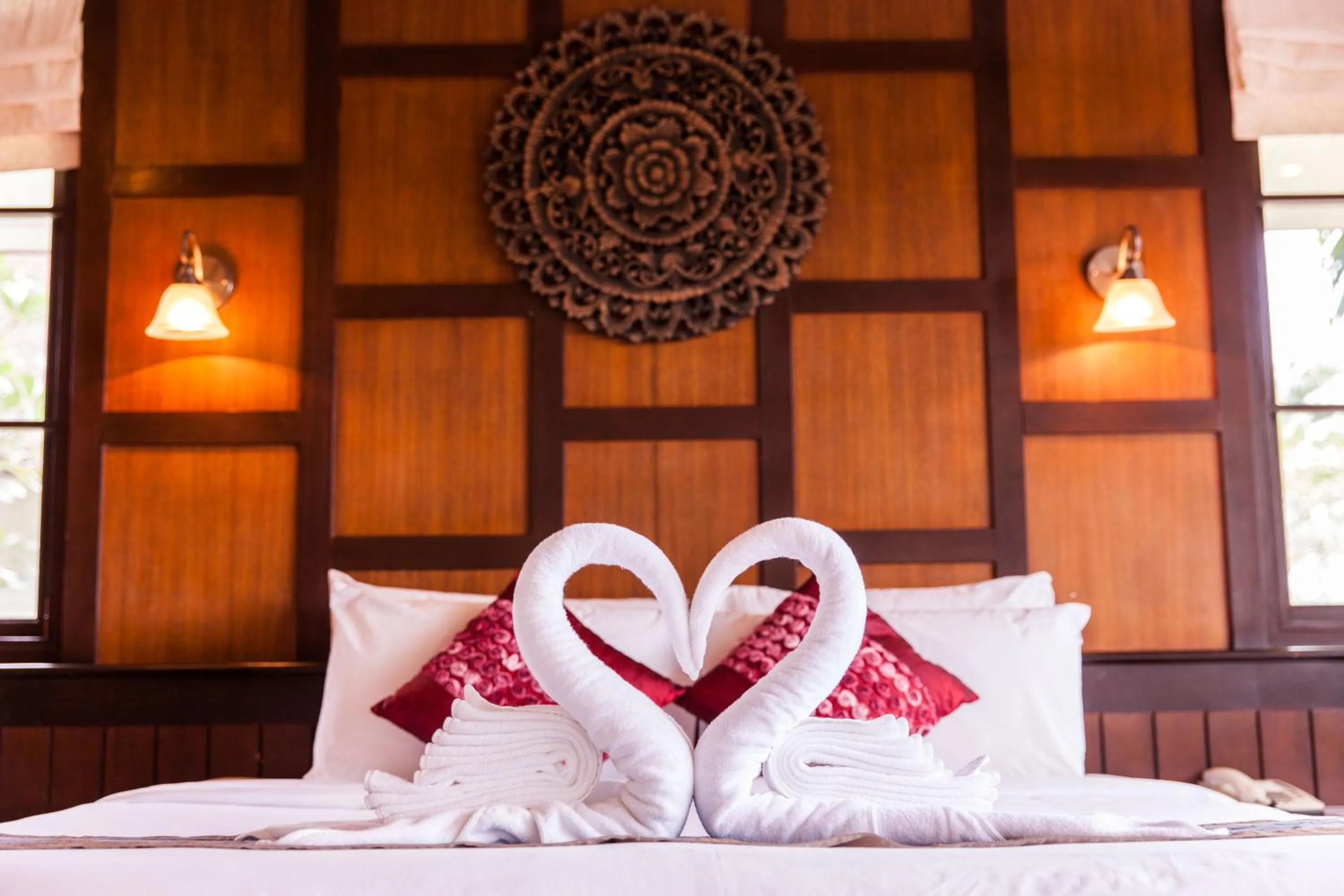 Bed in Coco Palm Beach Resort - SHA Extra Plus