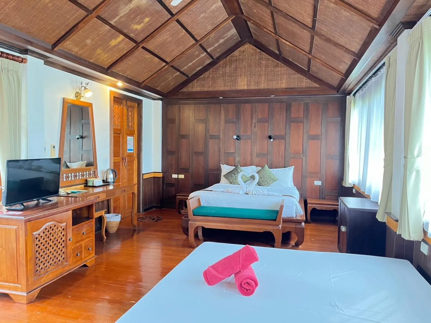 Bed in Coco Palm Beach Resort - SHA Extra Plus