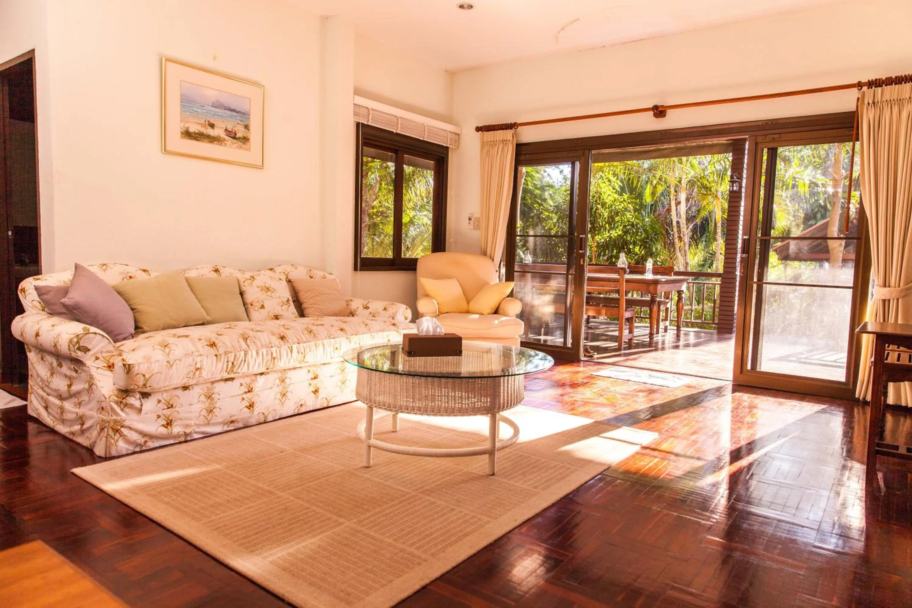 Living room in Coco Palm Beach Resort - SHA Extra Plus