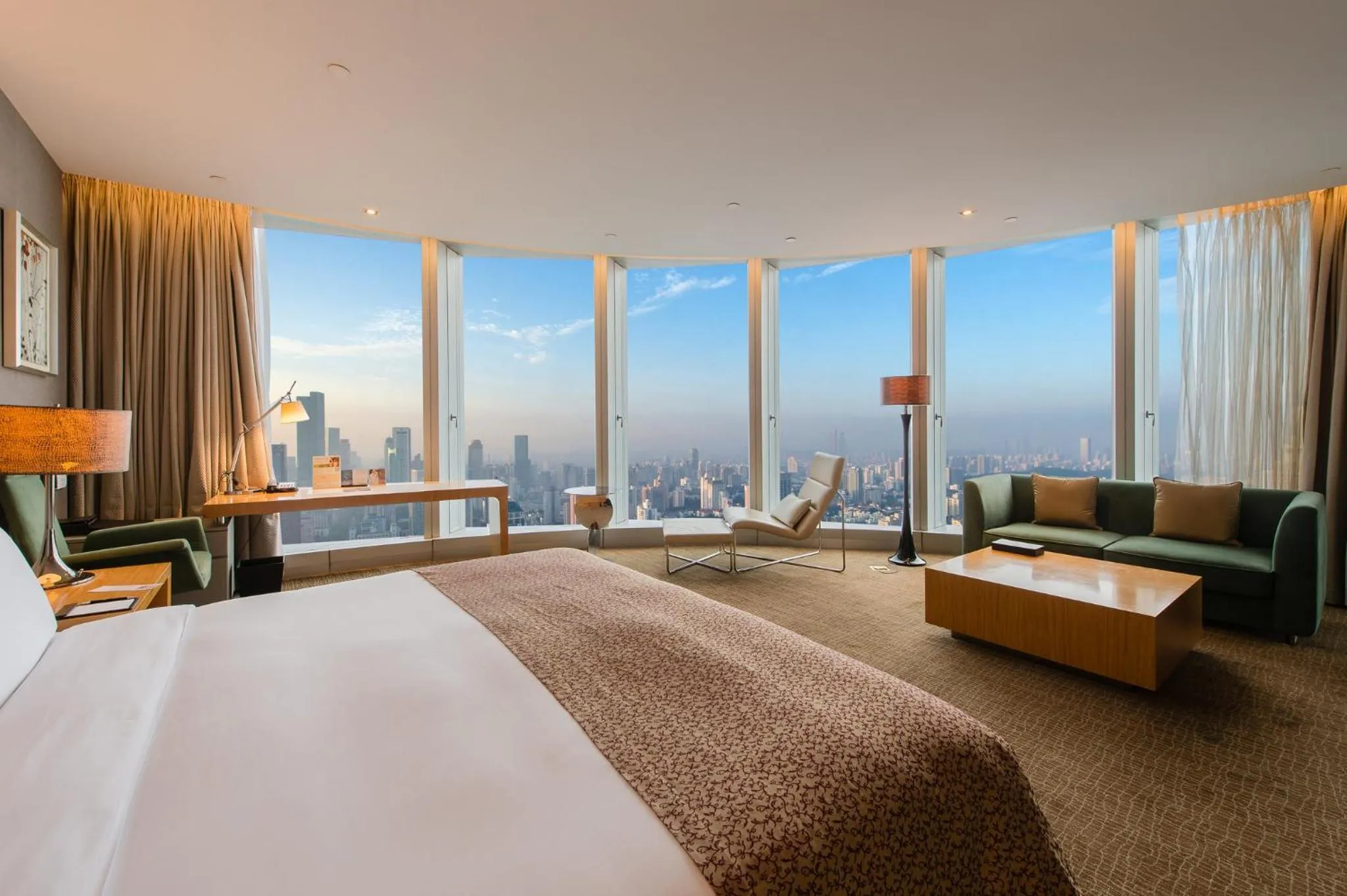 Photo of the whole room, Bed in InterContinental Nanjing by IHG