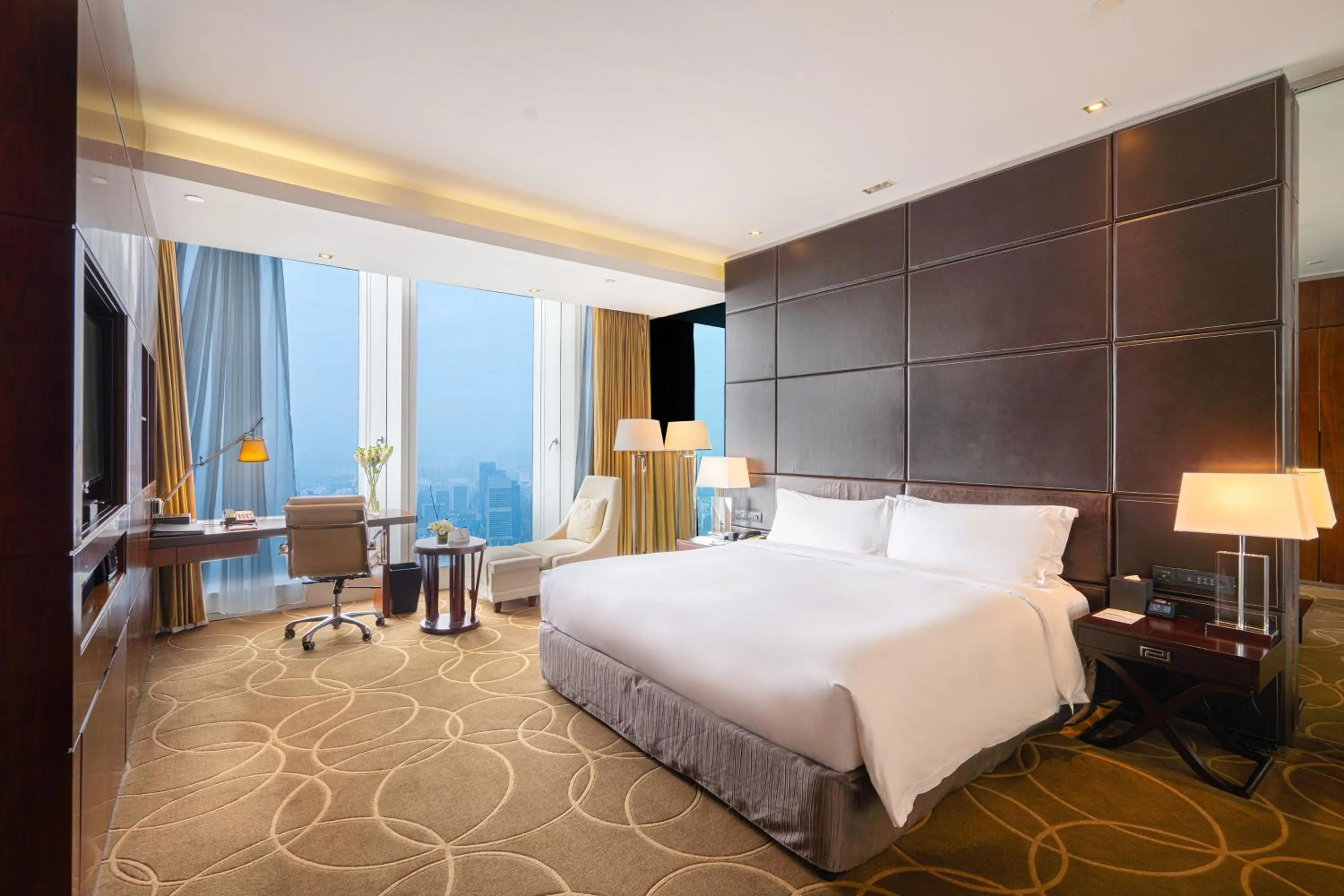 Photo of the whole room, Bed in InterContinental Nanjing by IHG