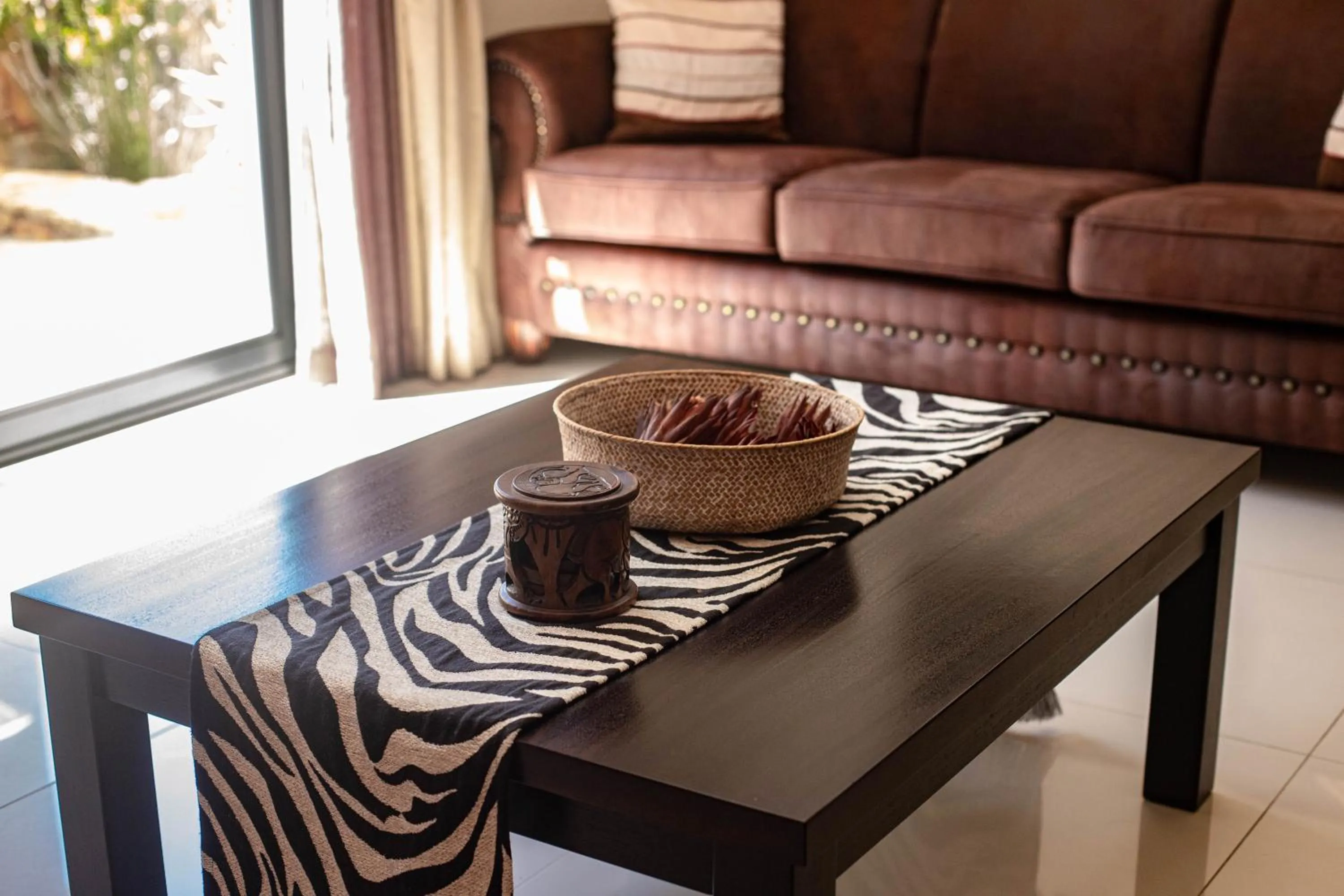 Living room in Simon’s Town Guest House