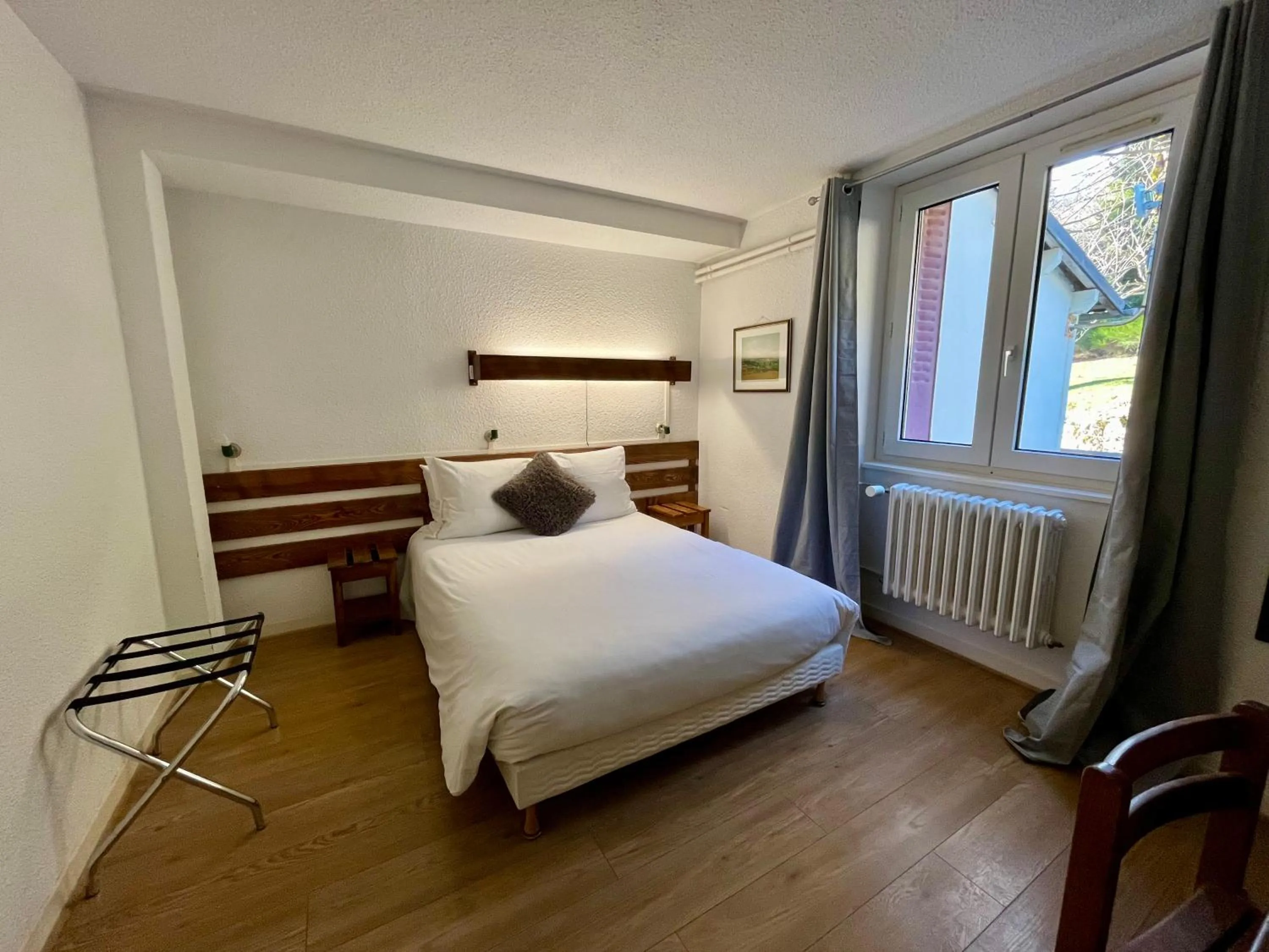 Bedroom, Bed in Hotel Restaurant Le Clos